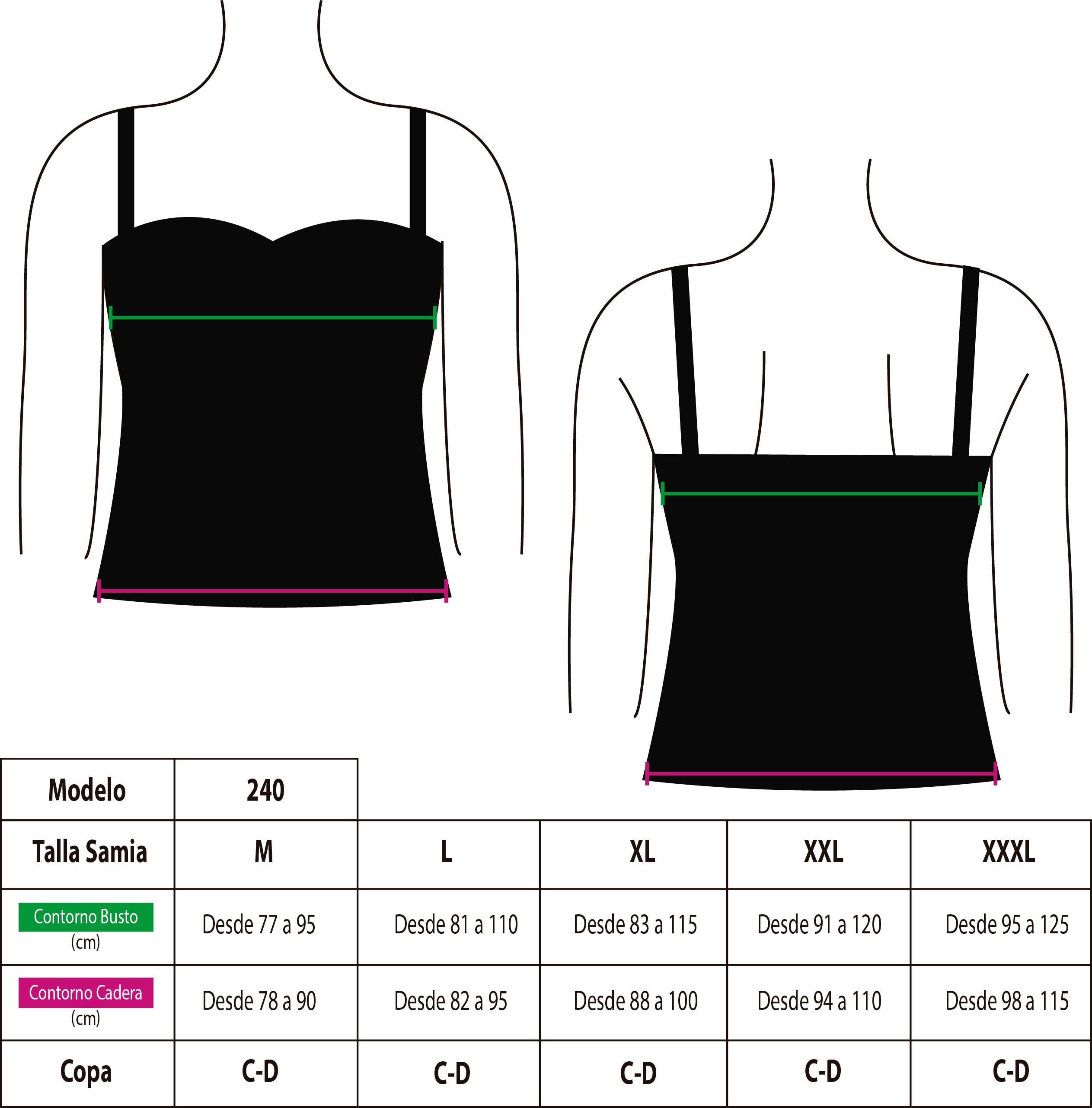 POLERA MUJER SAMIA TANKINI REDUCTOR ANIMAL PRINT - 3