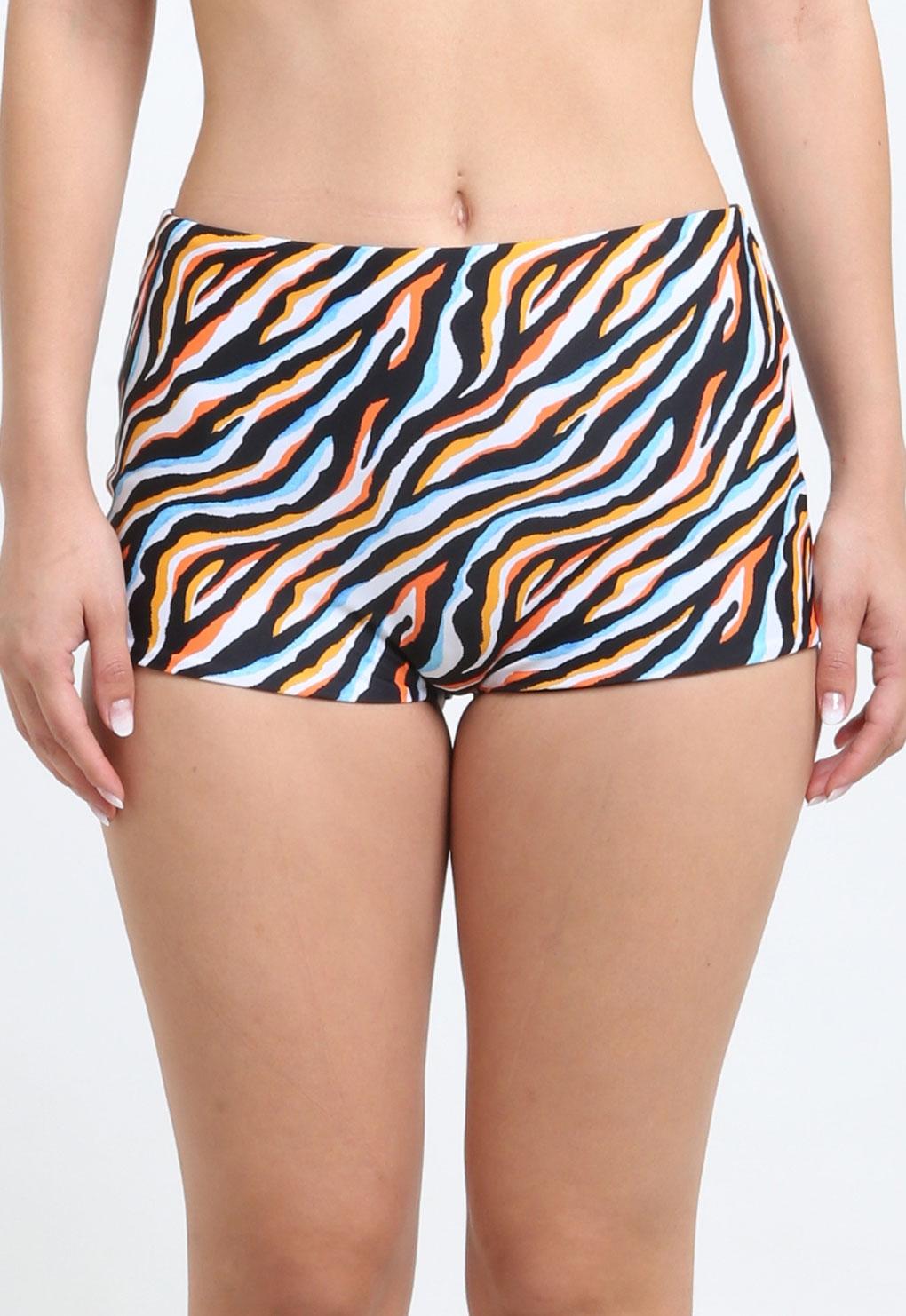 BIKINI SAMIA ANIMAL PRINT HOT PANT PARA NIÑA - 1
