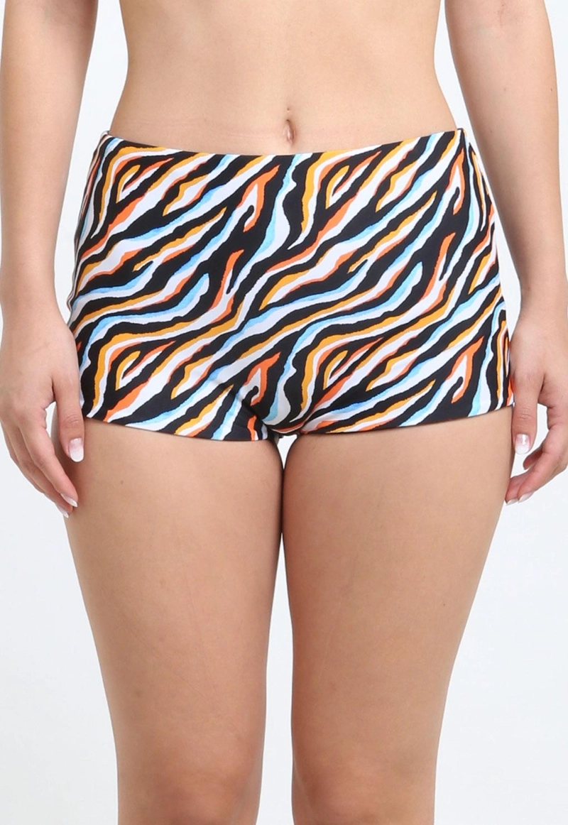 BIKINI SAMIA ANIMAL PRINT HOT PANT PARA NIÑA - 1