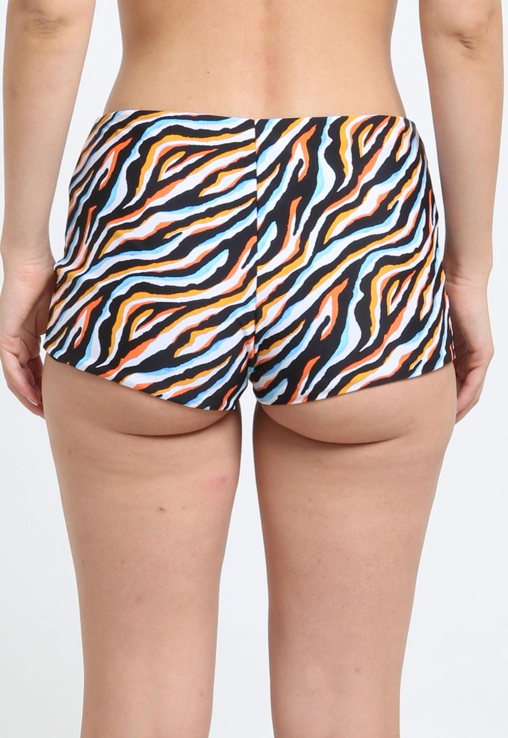 BIKINI SAMIA ANIMAL PRINT HOT PANT PARA NIÑA - 2