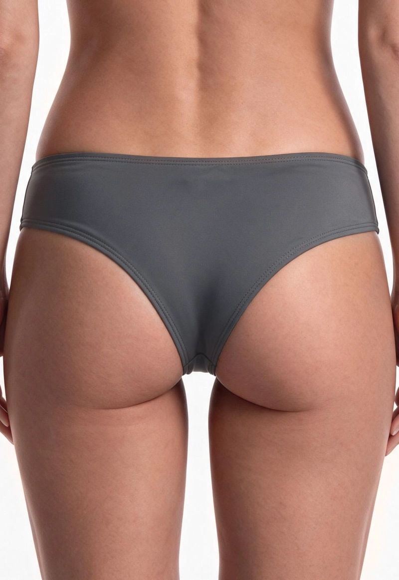 BIKINI CALZON CULOTE TANGA GRIS - GRIS - M - 2