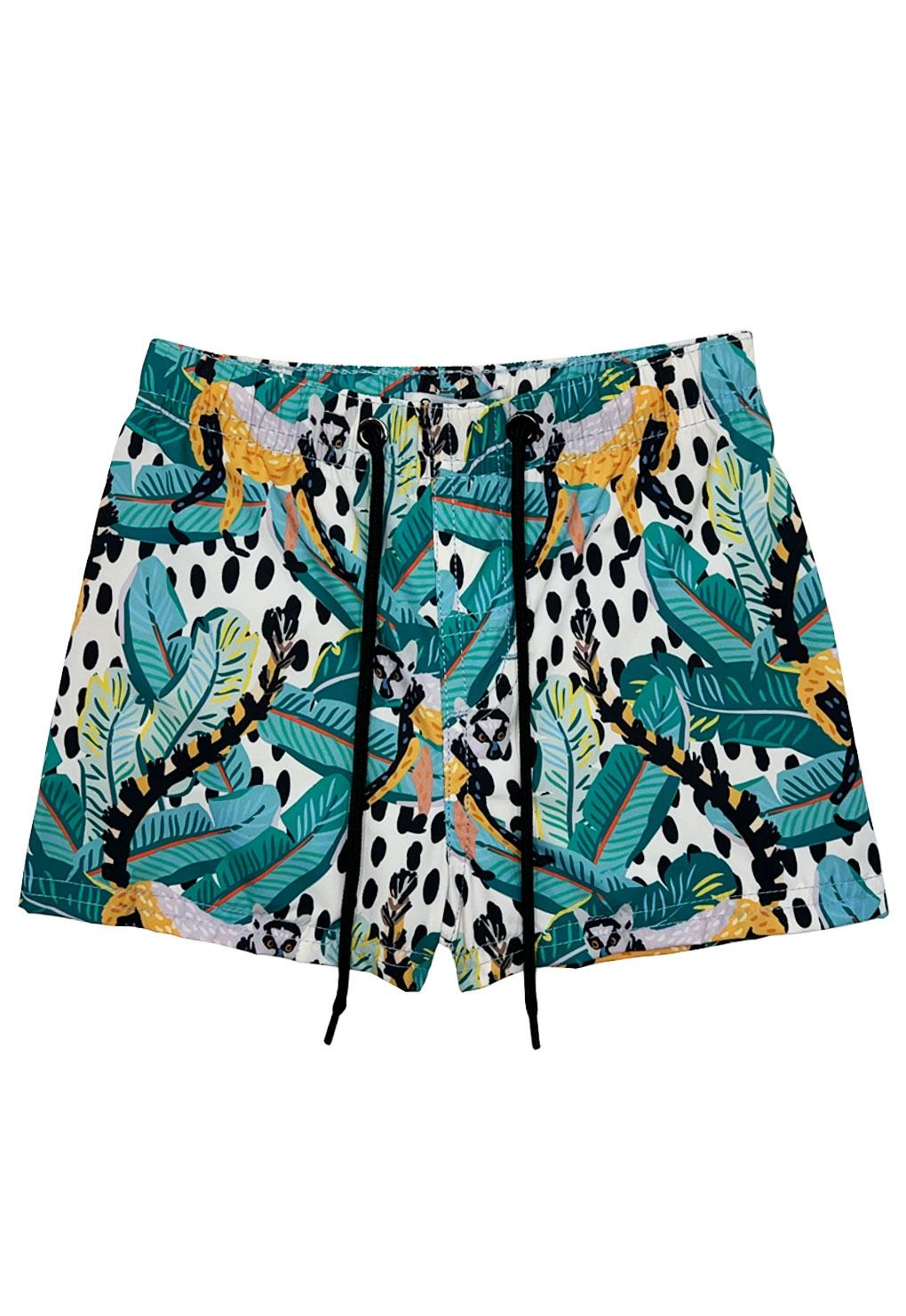 TRAJE DE BAÑO NIÑO SAMIA ESTAMPADO ANIMALES SHORT - 3
