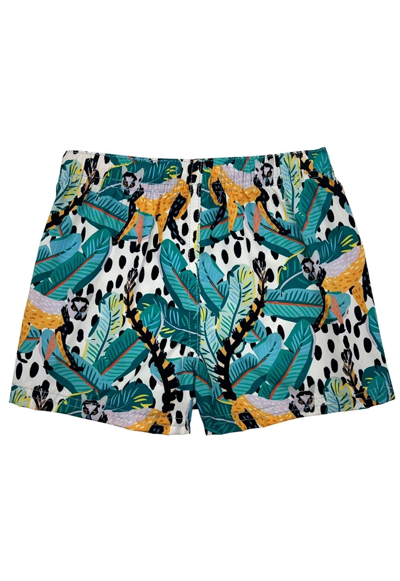 TRAJE DE BAÑO NIÑO SAMIA ESTAMPADO ANIMALES SHORT - 4