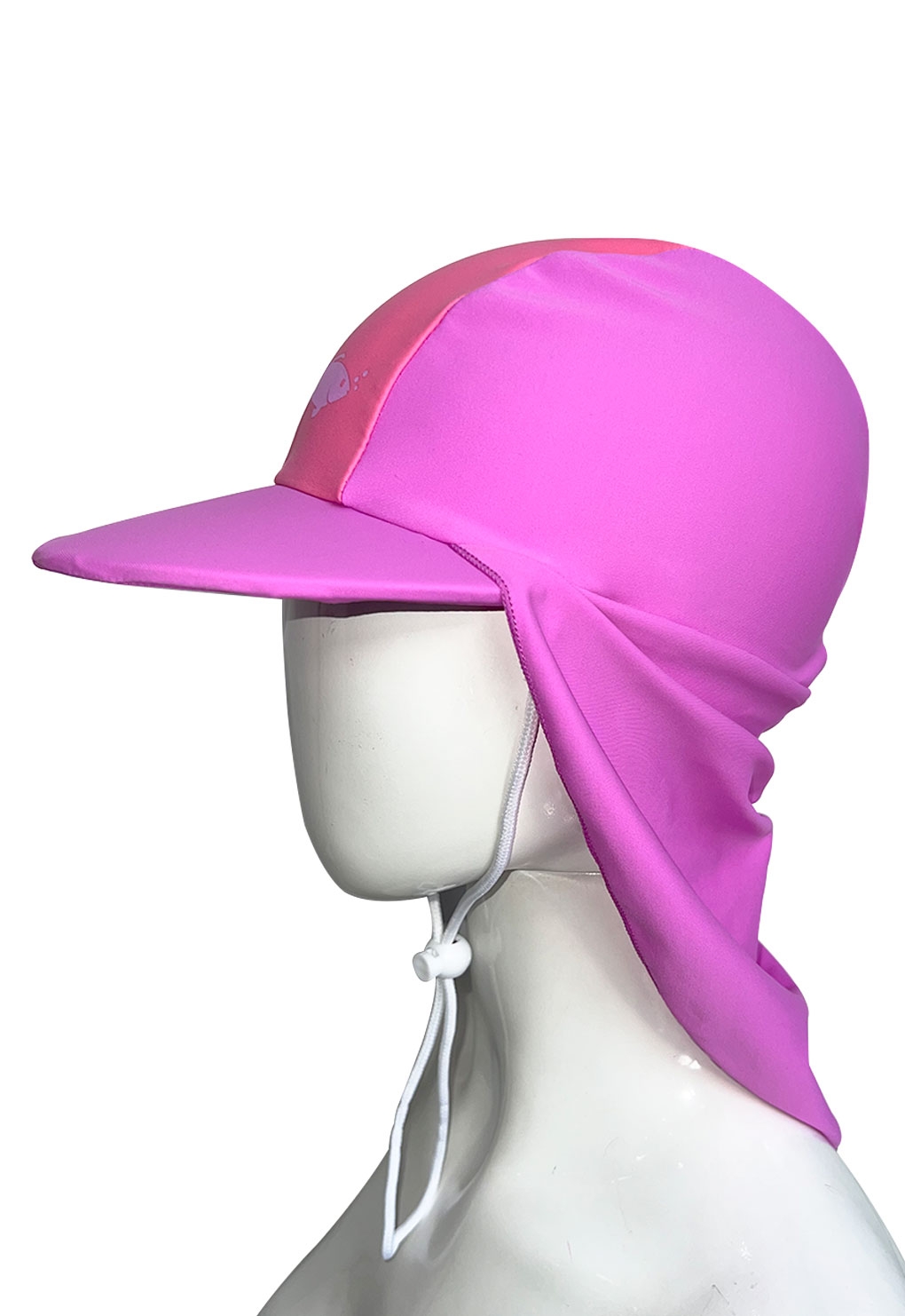 TRAJE DE BAÑO SAMIA FUCSIA GORRO NIÑA PROTECCIÓN SOLAR - 1
