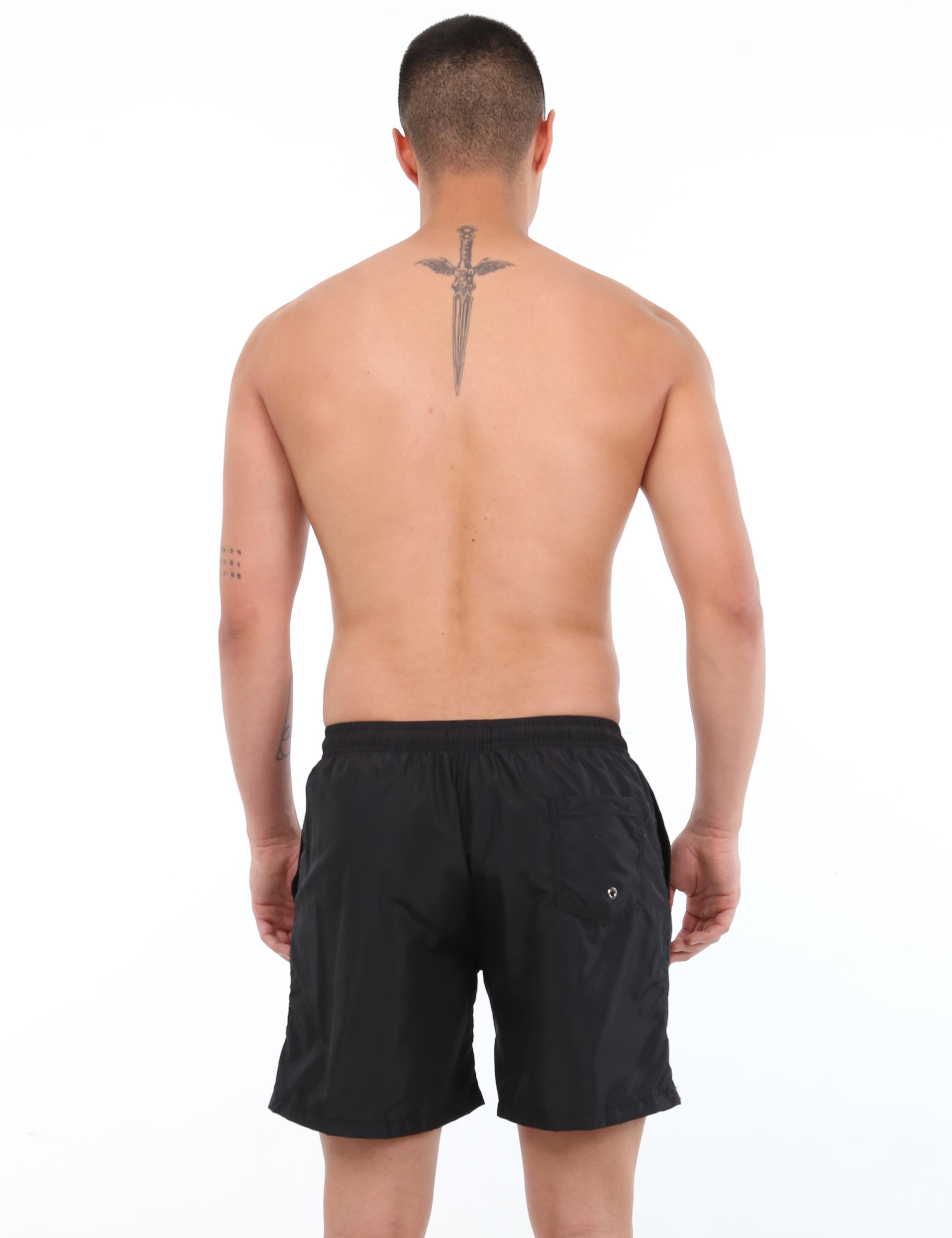 SHORT HOMBRE SAMIA LARGO NEGRO - 6