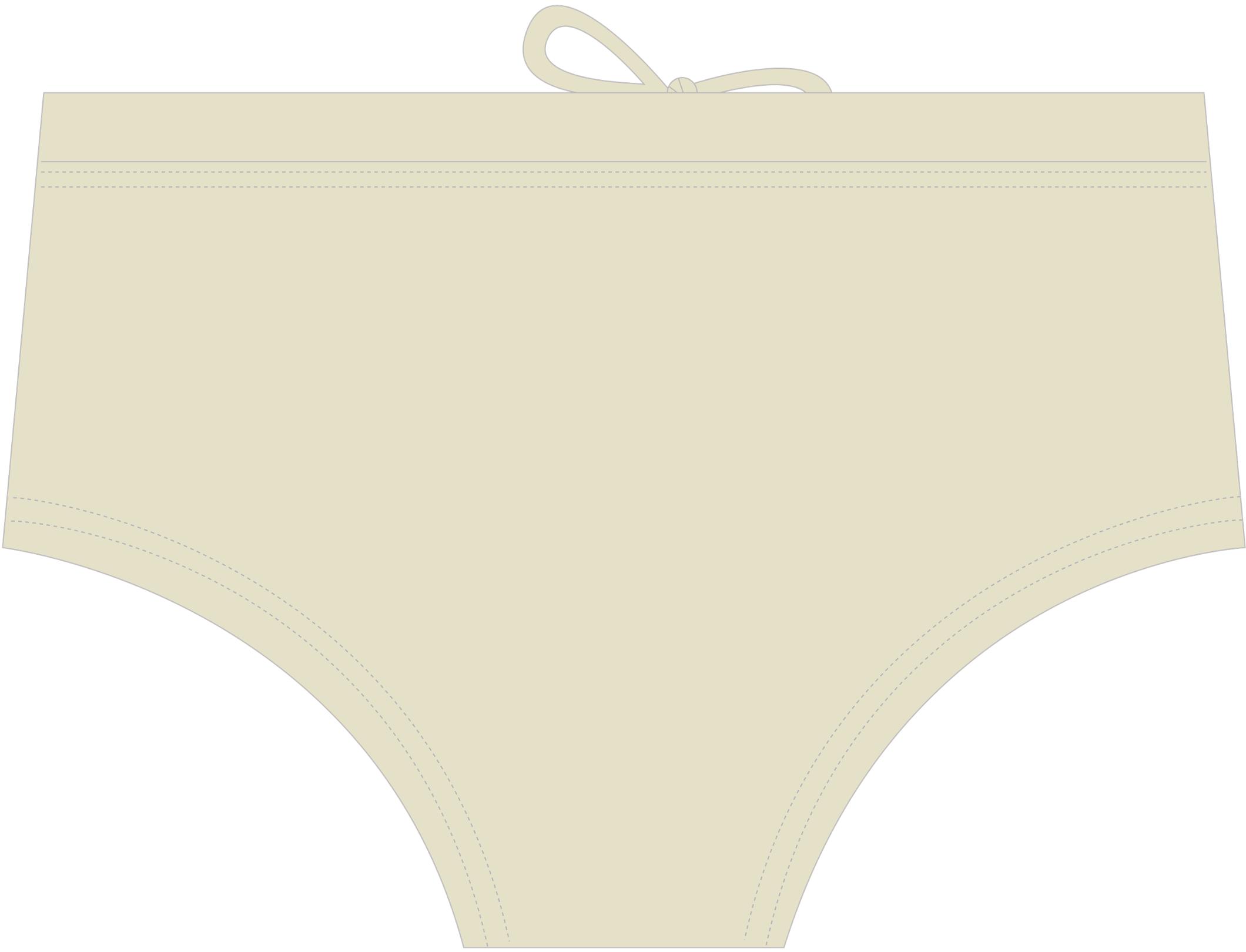 TRAJE BAÑO LICRA HOMBRE SAMIA BEIGE ZUNGA - 4