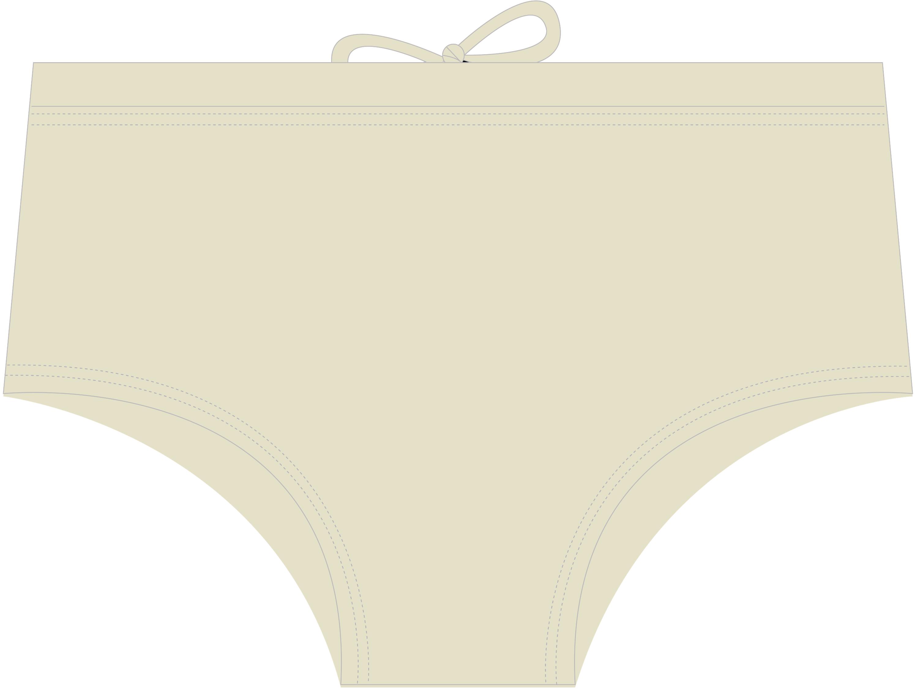 TRAJE BAÑO LICRA HOMBRE SAMIA BEIGE ZUNGA - 5