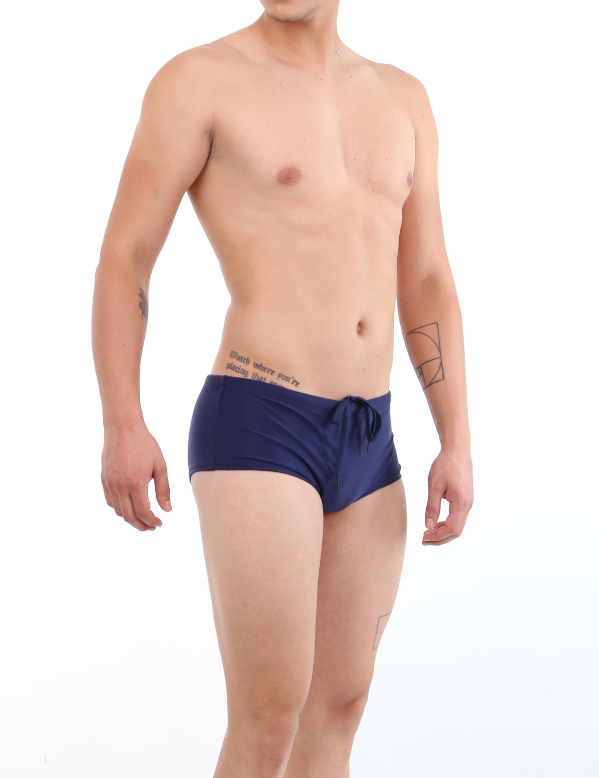 TRAJE BAÑO LICRA HOMBRE SAMIA AZUL MARINO ZUNGA - 2