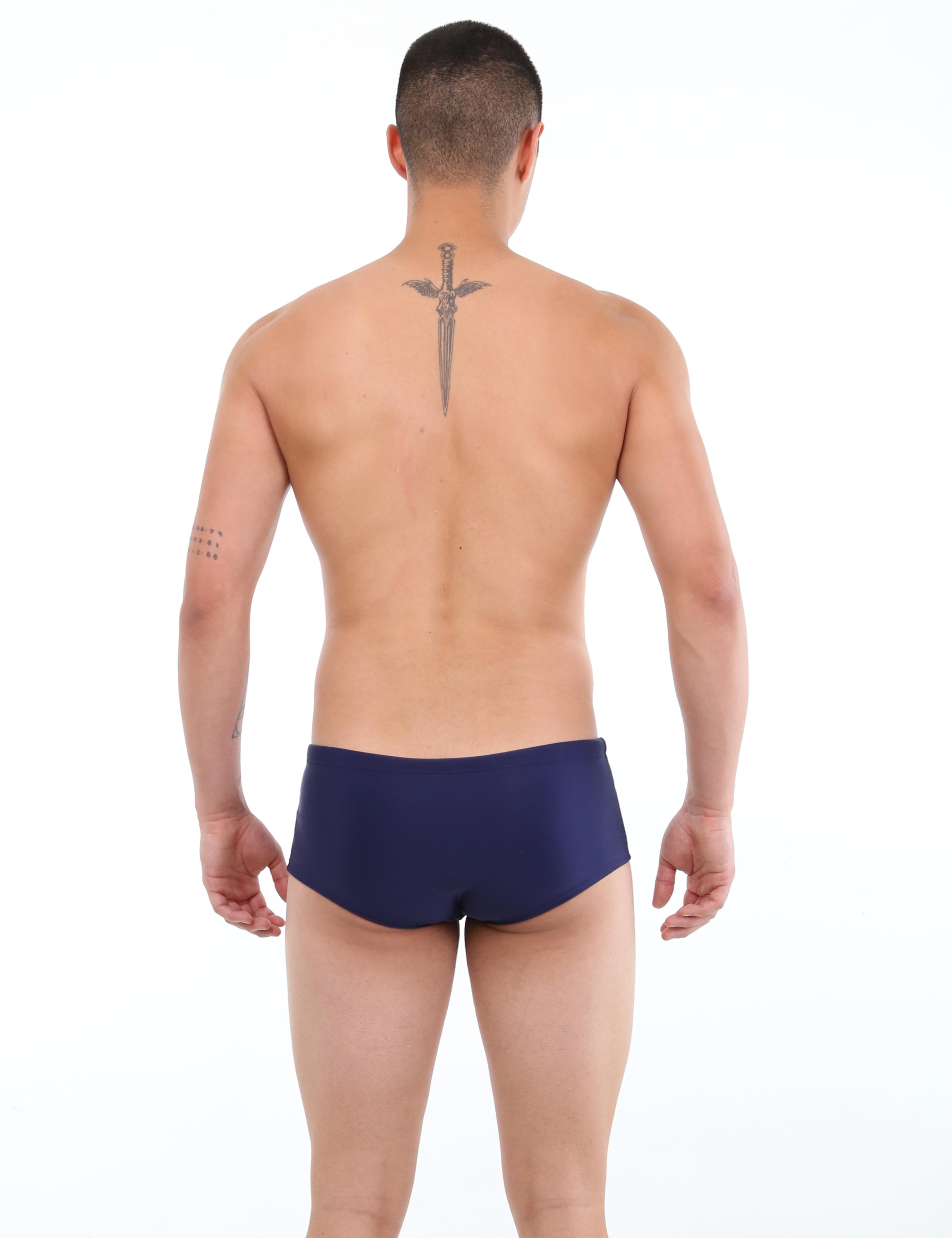 TRAJE BAÑO LICRA HOMBRE SAMIA AZUL MARINO ZUNGA - 3