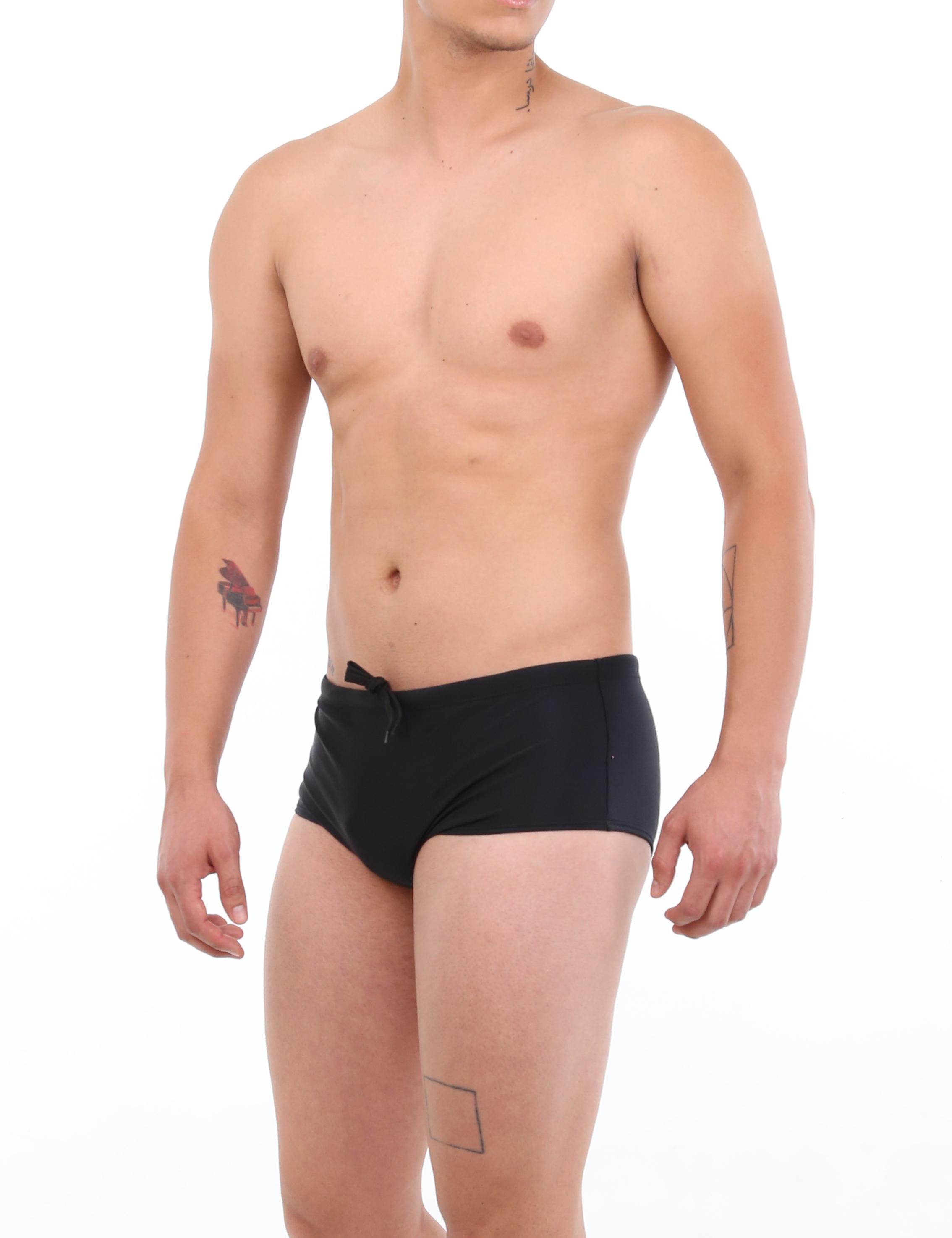 TRAJE BAÑO LICRA HOMBRE SAMIA NEGRO ZUNGA - 2