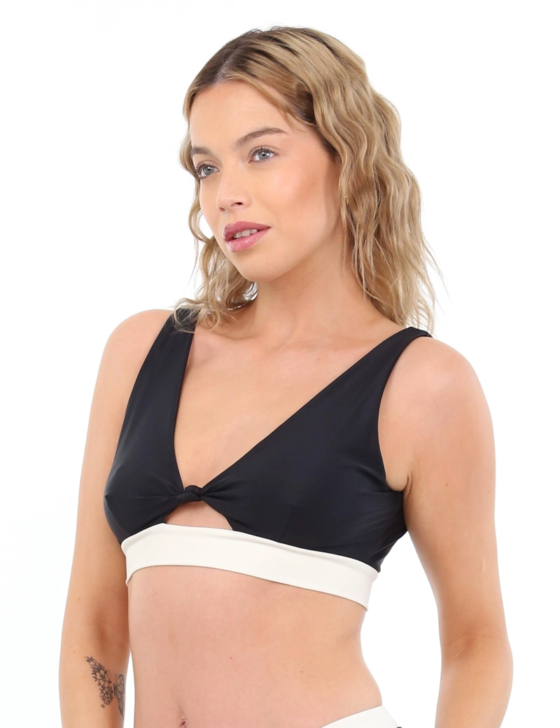 PETO LICRA MUJER SAMIA BEIGE BIKINI NUDO - 4