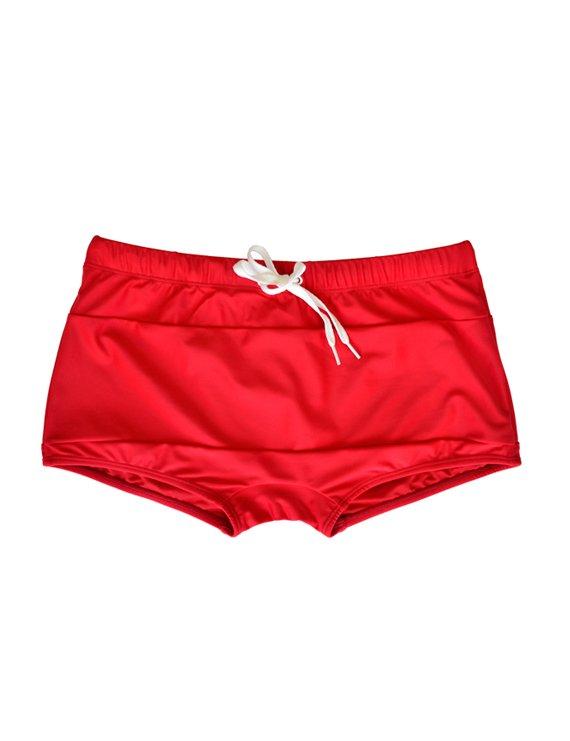 SHORT LICRA HOMBRE SAMIA ROJO BÓXER - 4