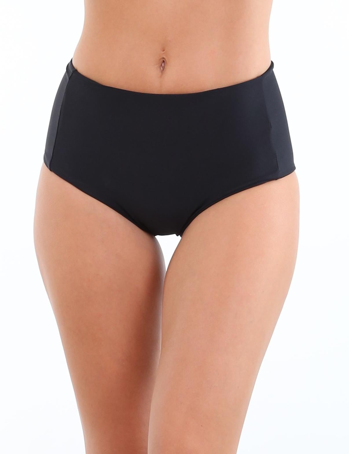 TANGA LICRA MUJER SAMIA NEGRO BIKINI PIN UP REVERSIBLE - 2