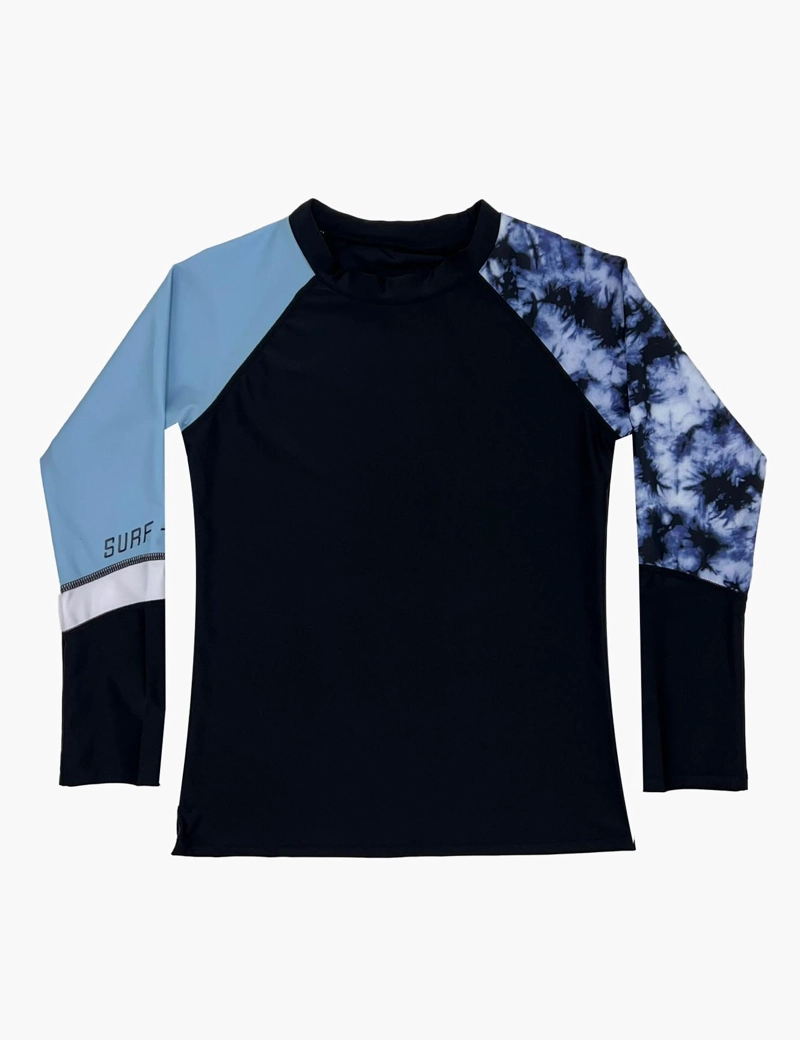 POLERA LICRA NIÑO SAMIA GRIS PROTECCIÓN UV - 3