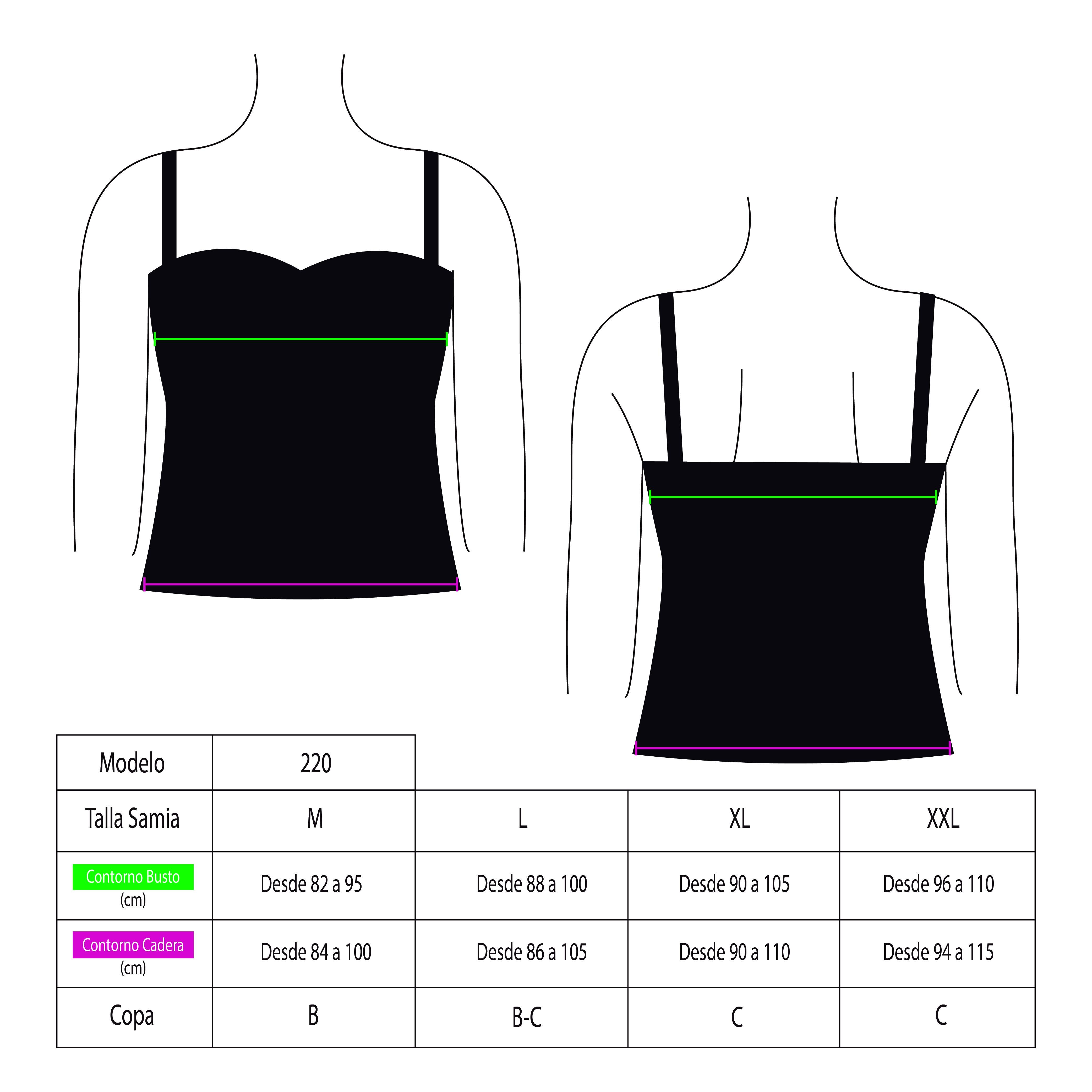 TANKINI BASICO NEGRO - 4