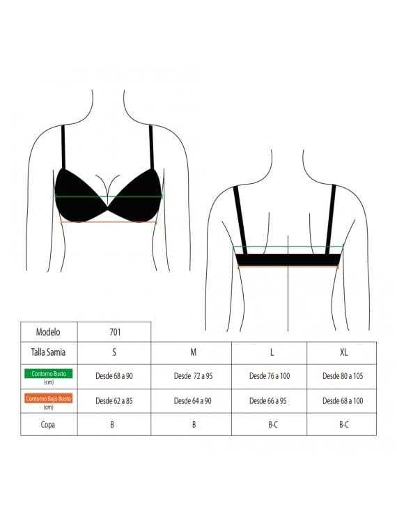 SOSTÉN LICRA MUJER SAMIA VERDE BIKINI ESTILO DRAPEADO - 4