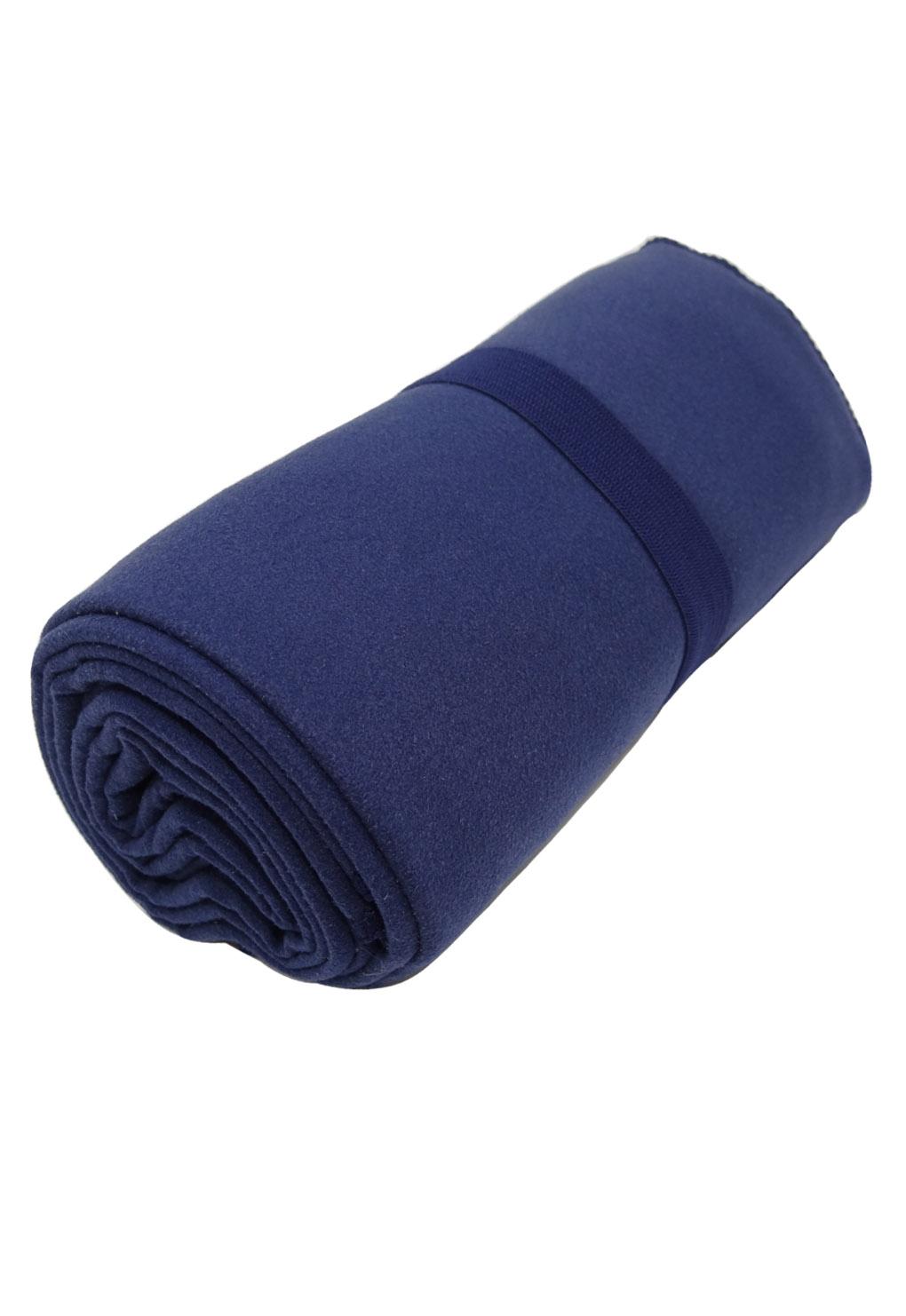 TOALLA DE MICROFIBRA CHICA 100 X 50 CM AZUL MARINO - AZUL MARINO - 4