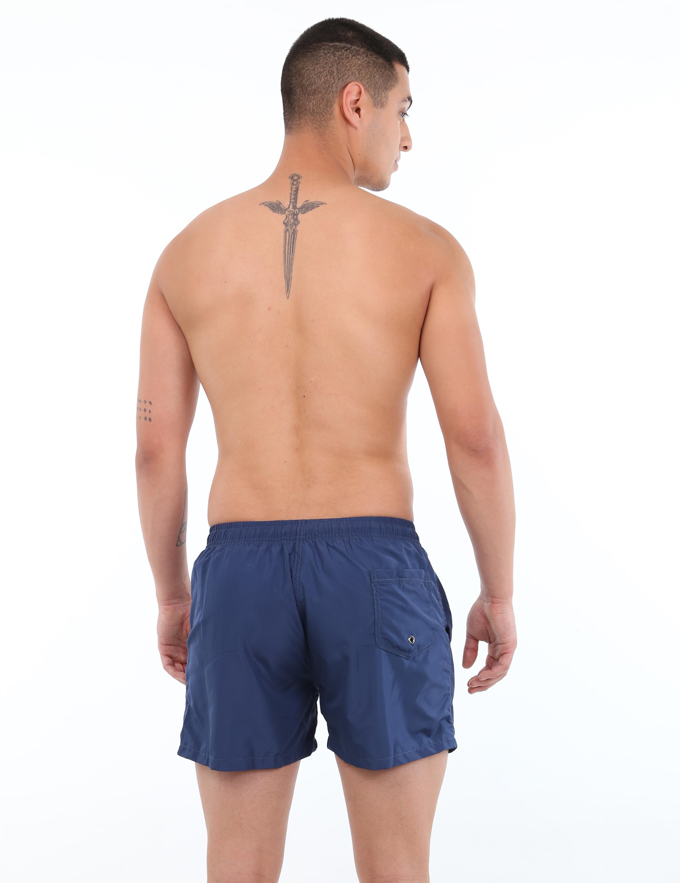 SHORT CORTO HOMBRE AZUL MARINO - 5