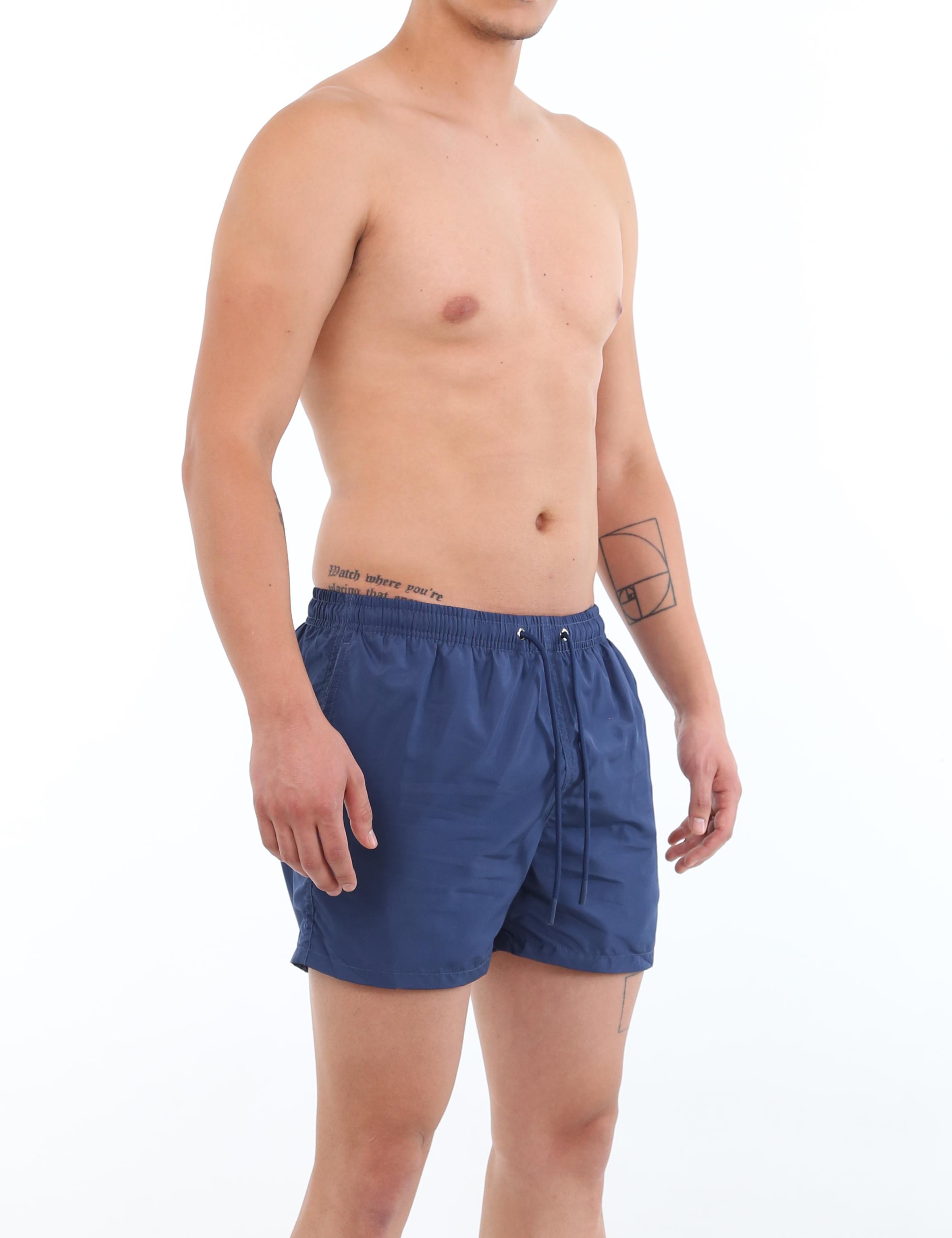 SHORT CORTO HOMBRE AZUL MARINO - 6