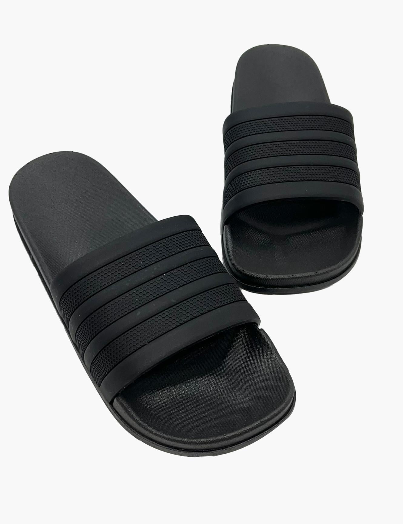 SANDALIAS MUJER GOMA NEGRAS - NEGRO - 41/42 - 2