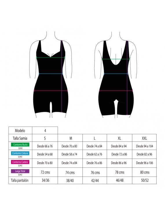 TRAJE DE BAÑO DEPORTIVO NATACION PIERNA LARGA NEGRO - NEGRO - M - 4