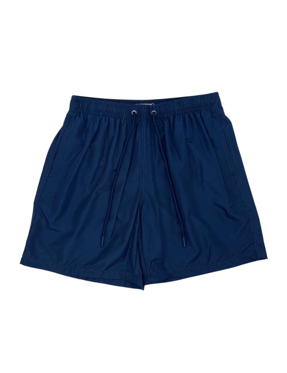 TRAJE DE BAÑO SHORT LARGO AZUL MARINO MUJER - 6