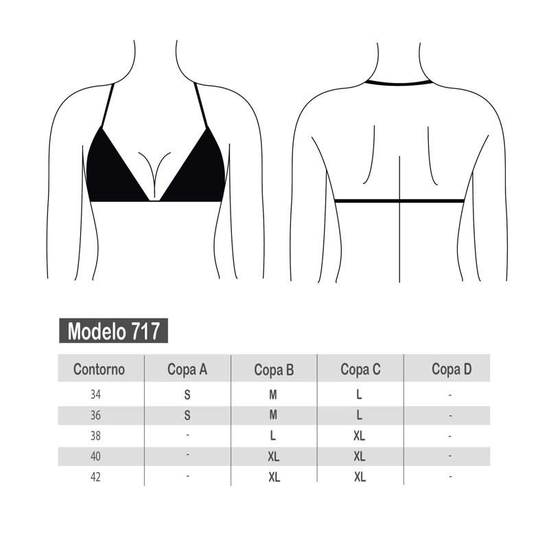 BIKINI TRIANGULO ARGOLLA CENTRAL ESTAMPADO TURQUESA - 3