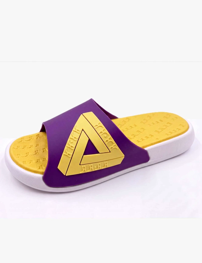 SANDALIAS UNISEX DE GOMA AMARILLO - AMARILLO - 44-45 - 1