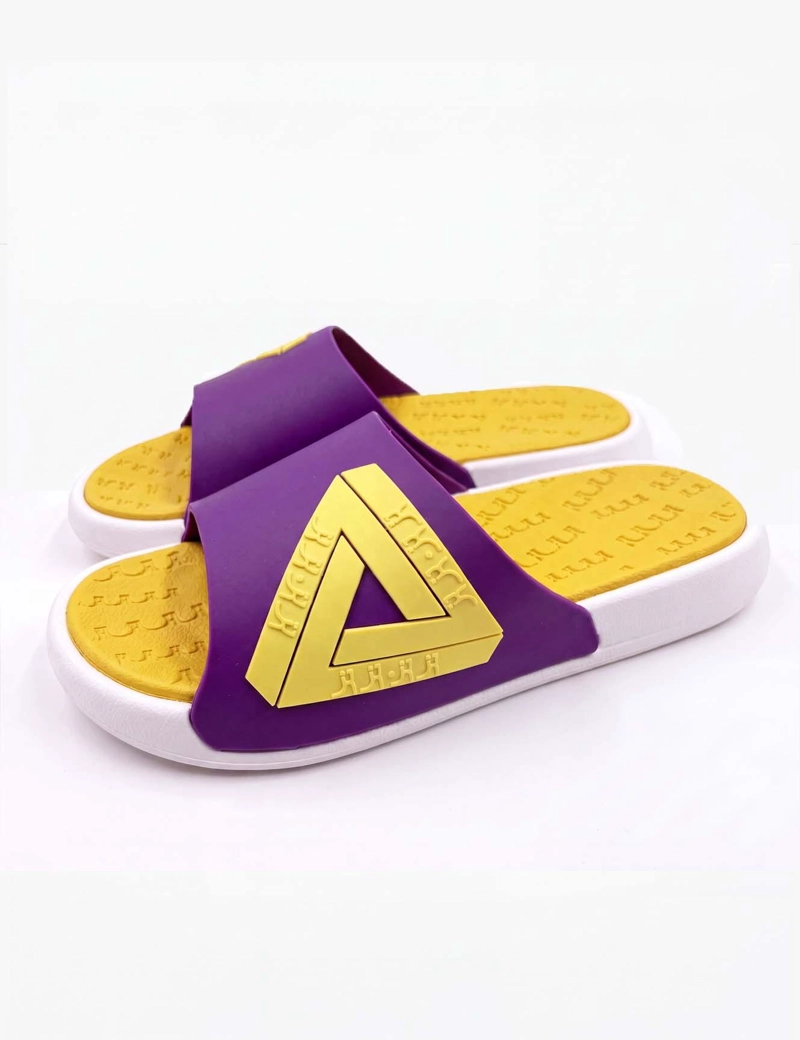 SANDALIAS UNISEX DE GOMA AMARILLO - AMARILLO - 44-45 - 3