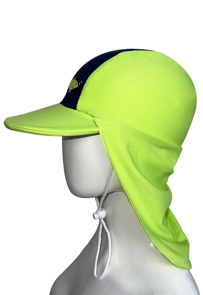 GORRO NIÑO TRAJE DE BAÑO VERDE PROTECCION SOLAR - 2