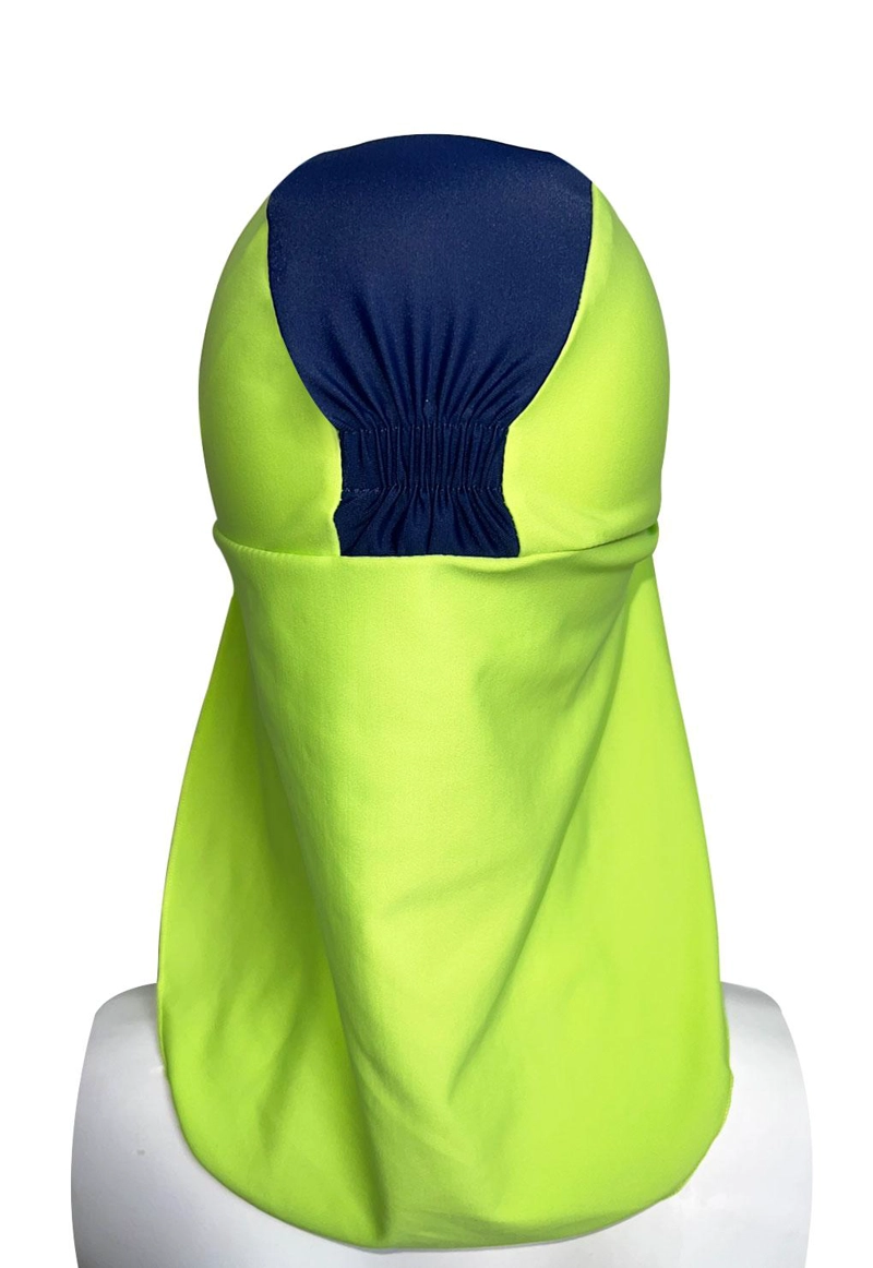 GORRO NIÑO TRAJE DE BAÑO VERDE PROTECCION SOLAR - 4