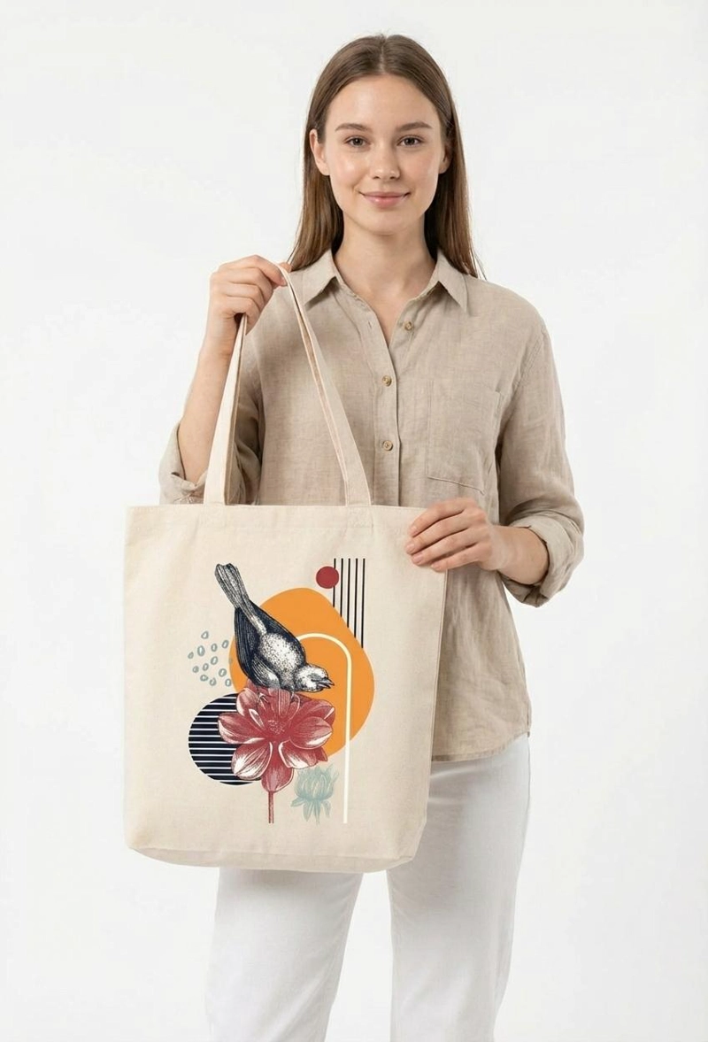 BOLSO ECOLOGICO PAJARO - 2