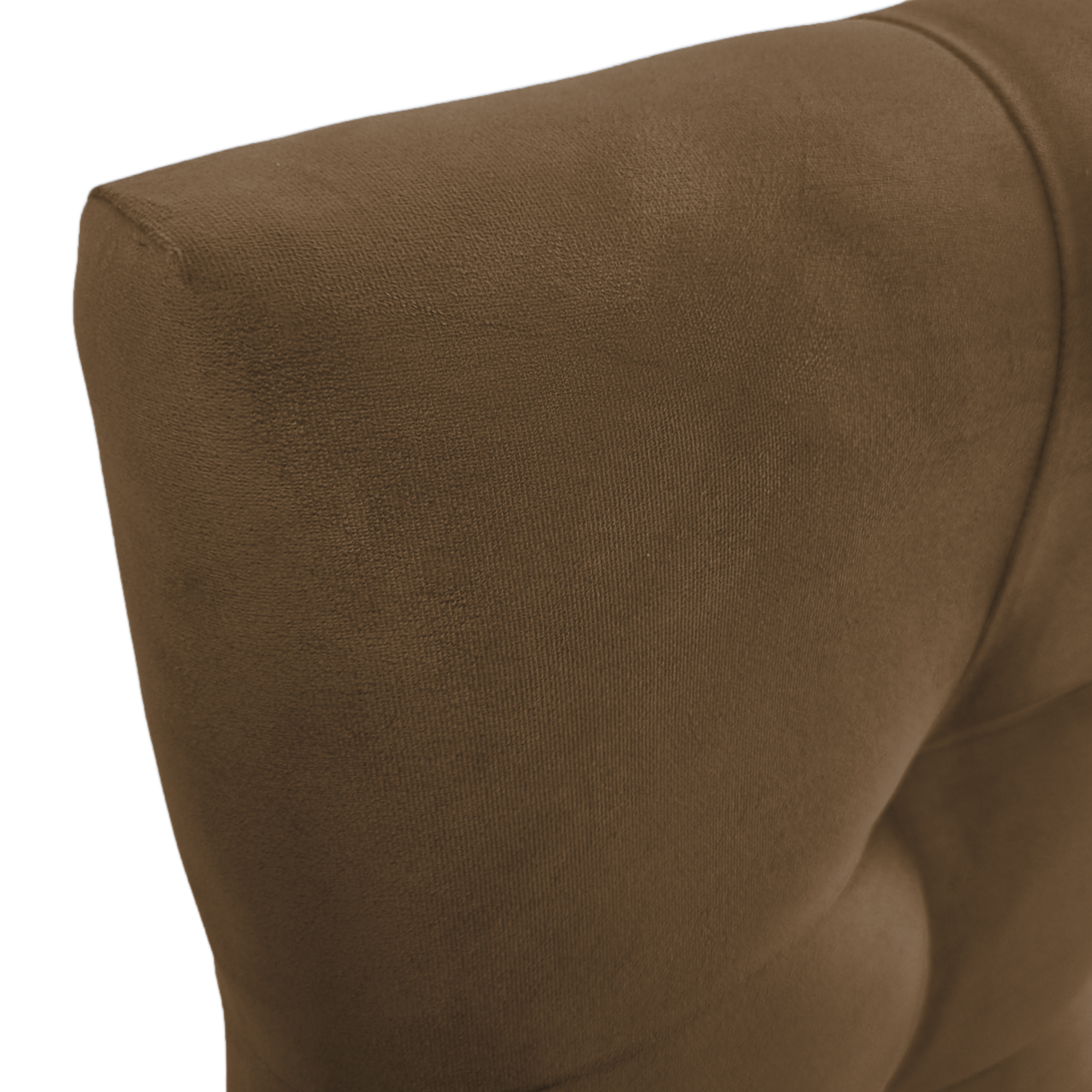 RESPALDO MUEBLES BARCELONA CAMA VALENCIA 1 PLAZA FELPA CAFÉ - 4