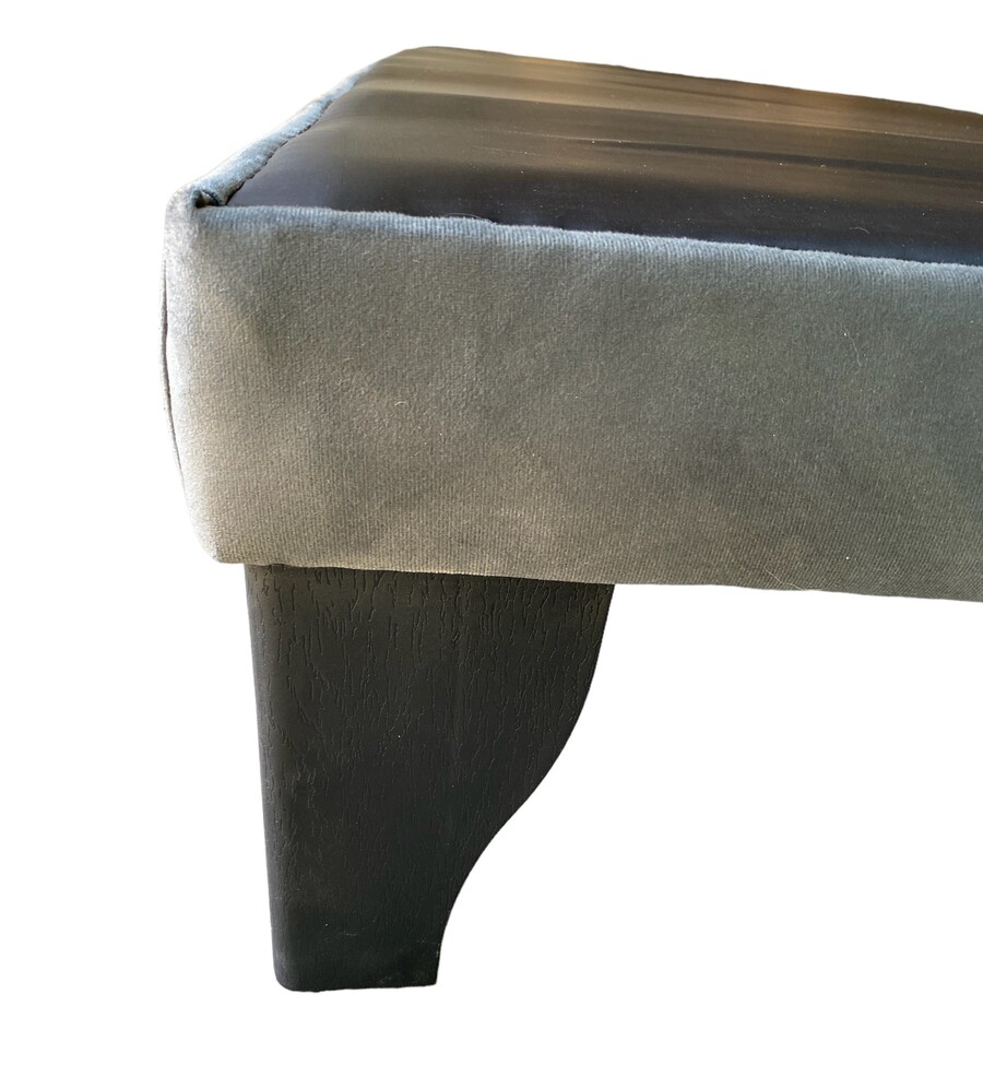 BASE DE CAMA EUROPEA 1.5 PLAZAS FELPA GRIS - 3