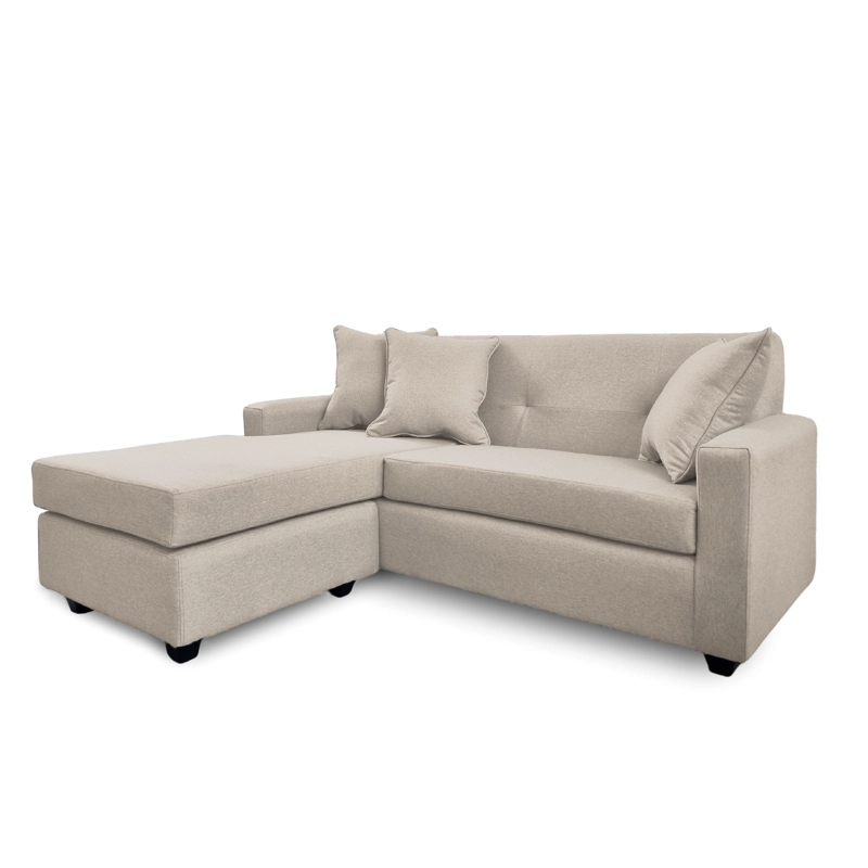 SOFA L INTERCAMBIABLE NEW SEVILLA LINO BEIGE - 2