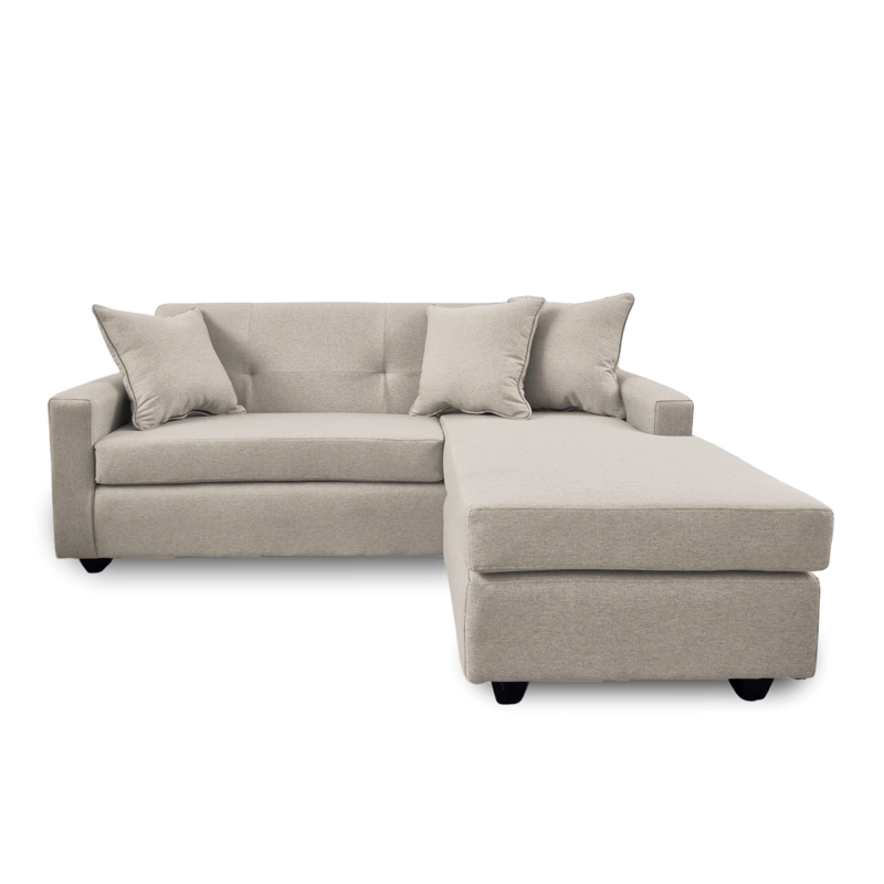 SOFA L INTERCAMBIABLE NEW SEVILLA LINO BEIGE - 3