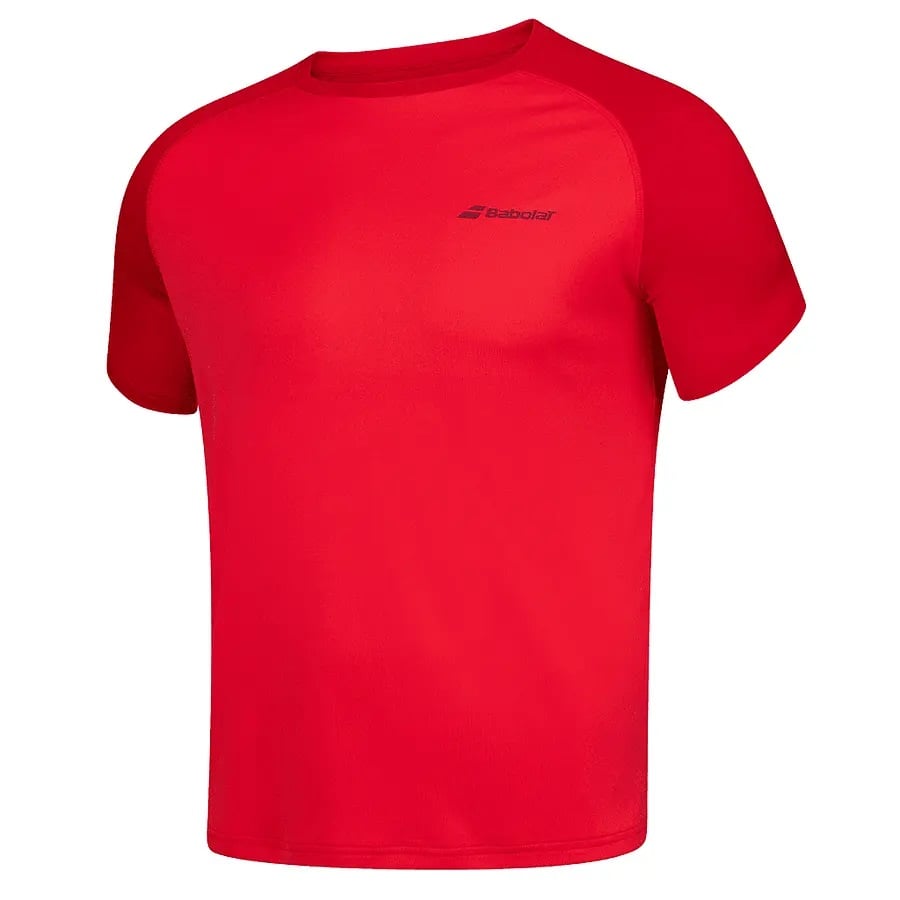 POLERA BABOLAT PLAY ROJA TENIS/PADEL - 1