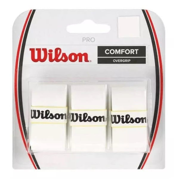 OVERGRIP WILSON PRO COMFORT BLANCO X3 TENIS/PADEL - 1