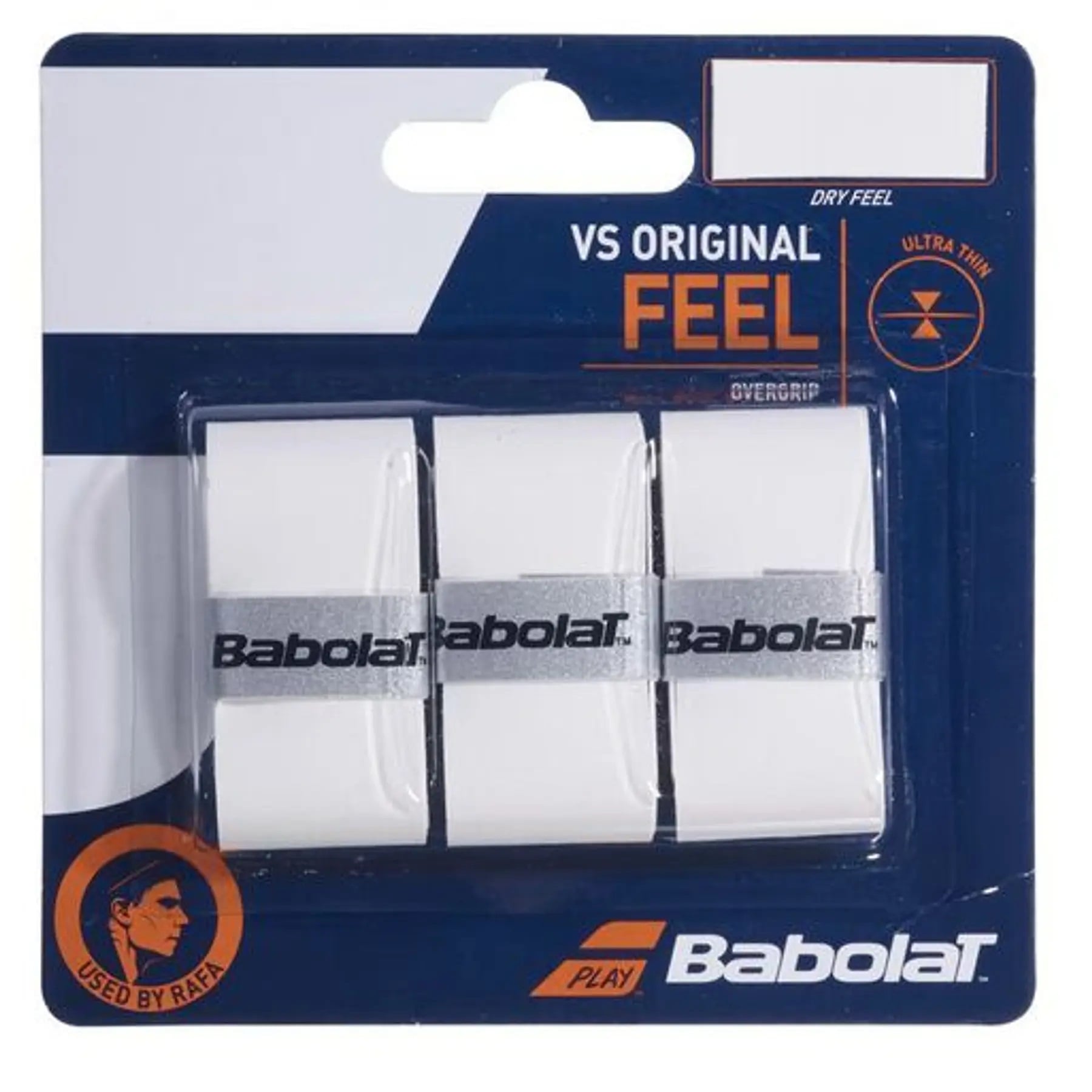 OVERGRIP BABOLAT VS ORIGINAL BLANCO X3 TENIS/PADEL - 1