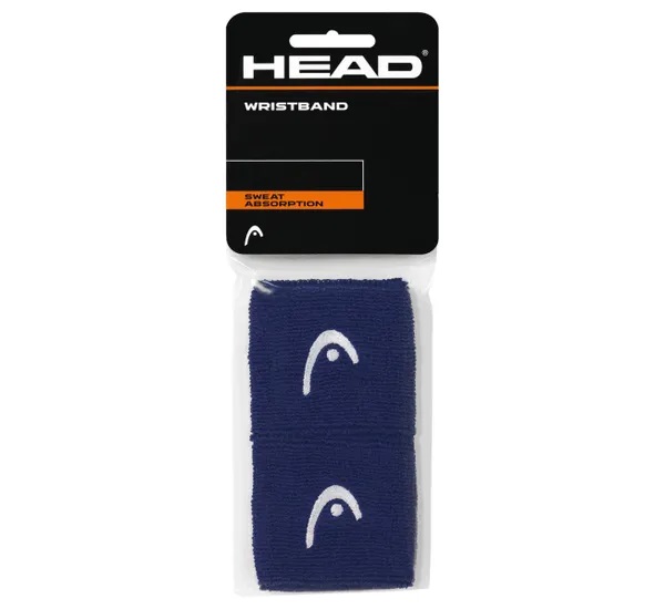 MUÑEQUERA HEAD 2.5'' AZUL X2 - 1