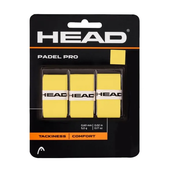 OVERGRIP HEAD PADEL PRO AMARILLO X3 - 1