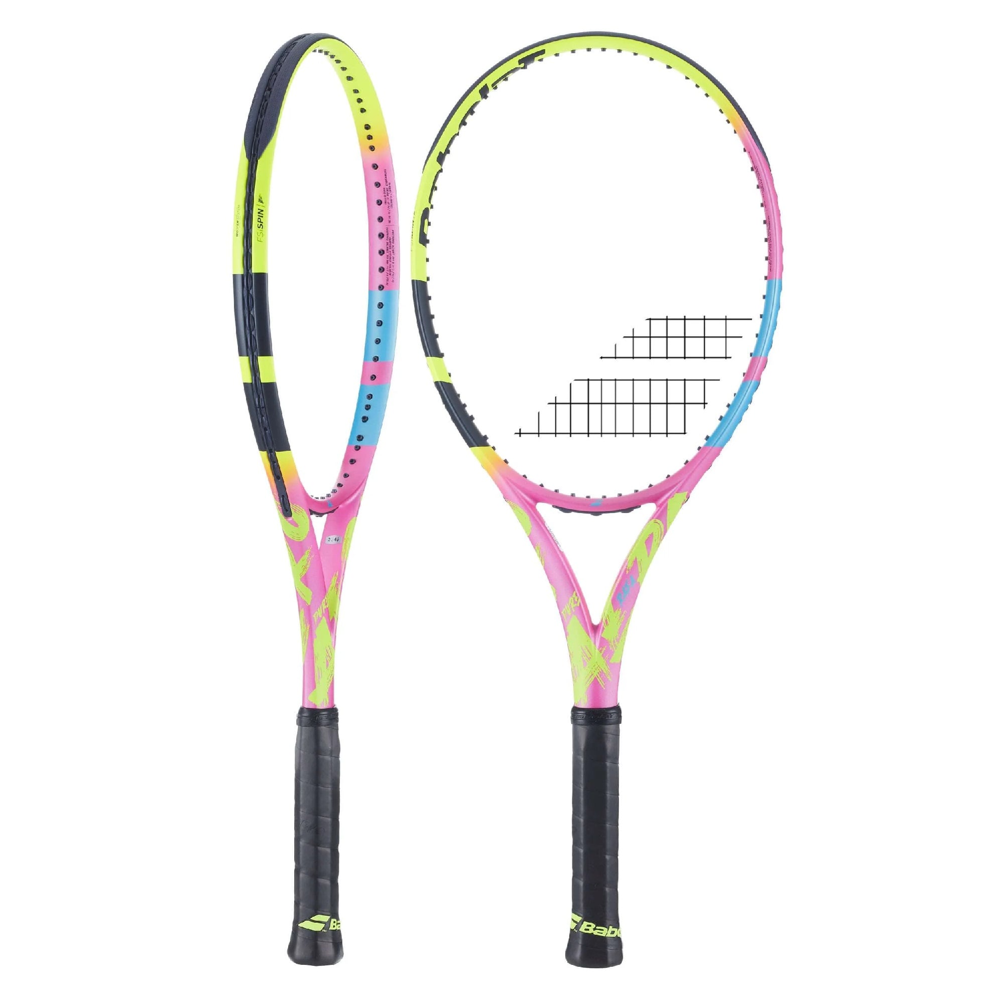 RAQUETA TENIS BABOLAT PURE AERO RAFA 100 GRAFITO 290GR - 1