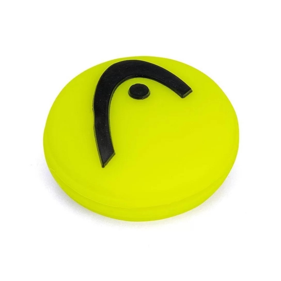 ANTIVIBRADOR HEAD NOVAK SILICONA DE TENIS DJOKOVIC AMARILLO FLUOR - 1