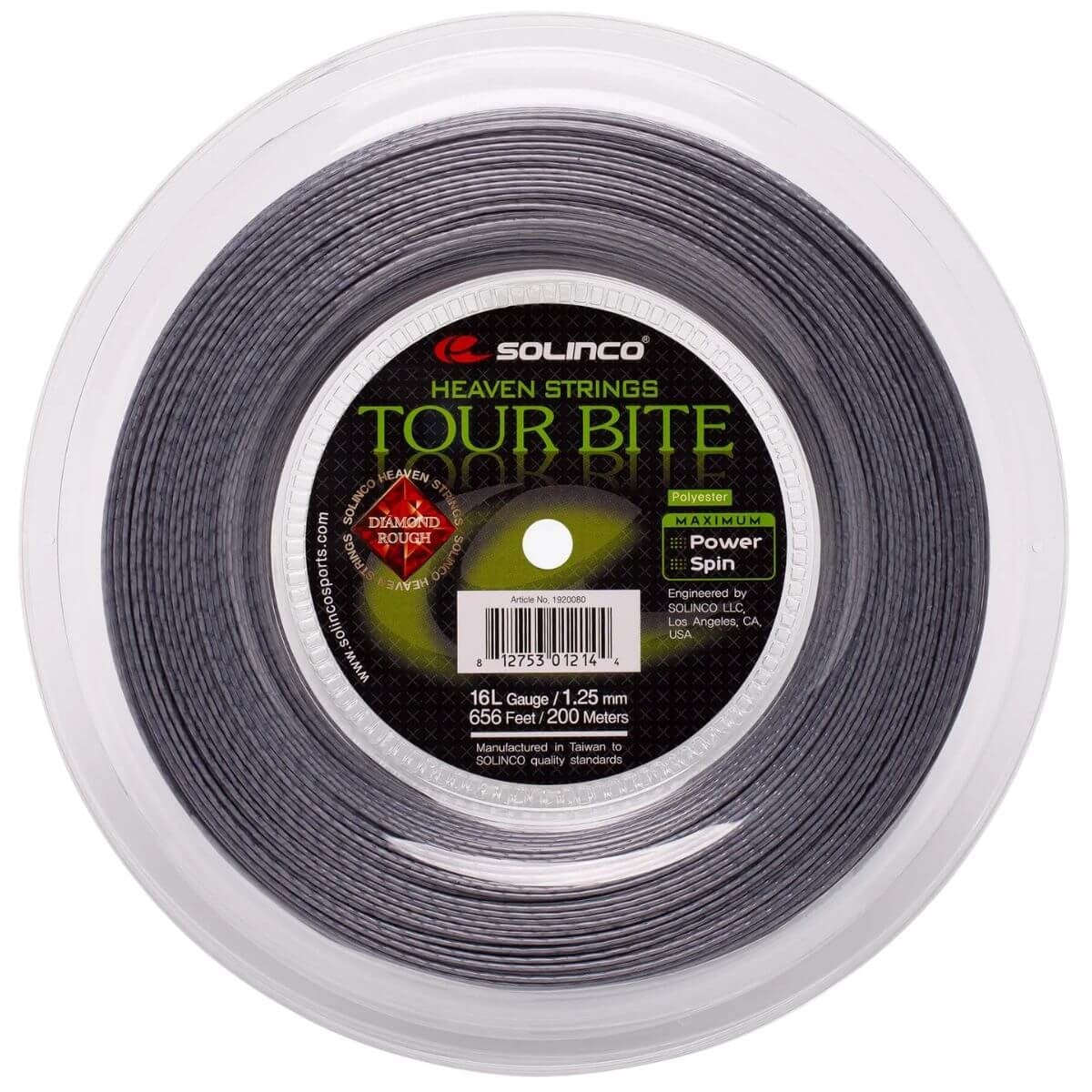 ROLLO DE CUERDA TOUR SPORTS TOUR BITE DIAMOND ROUGH SOLINCO 1.25 200M - 1