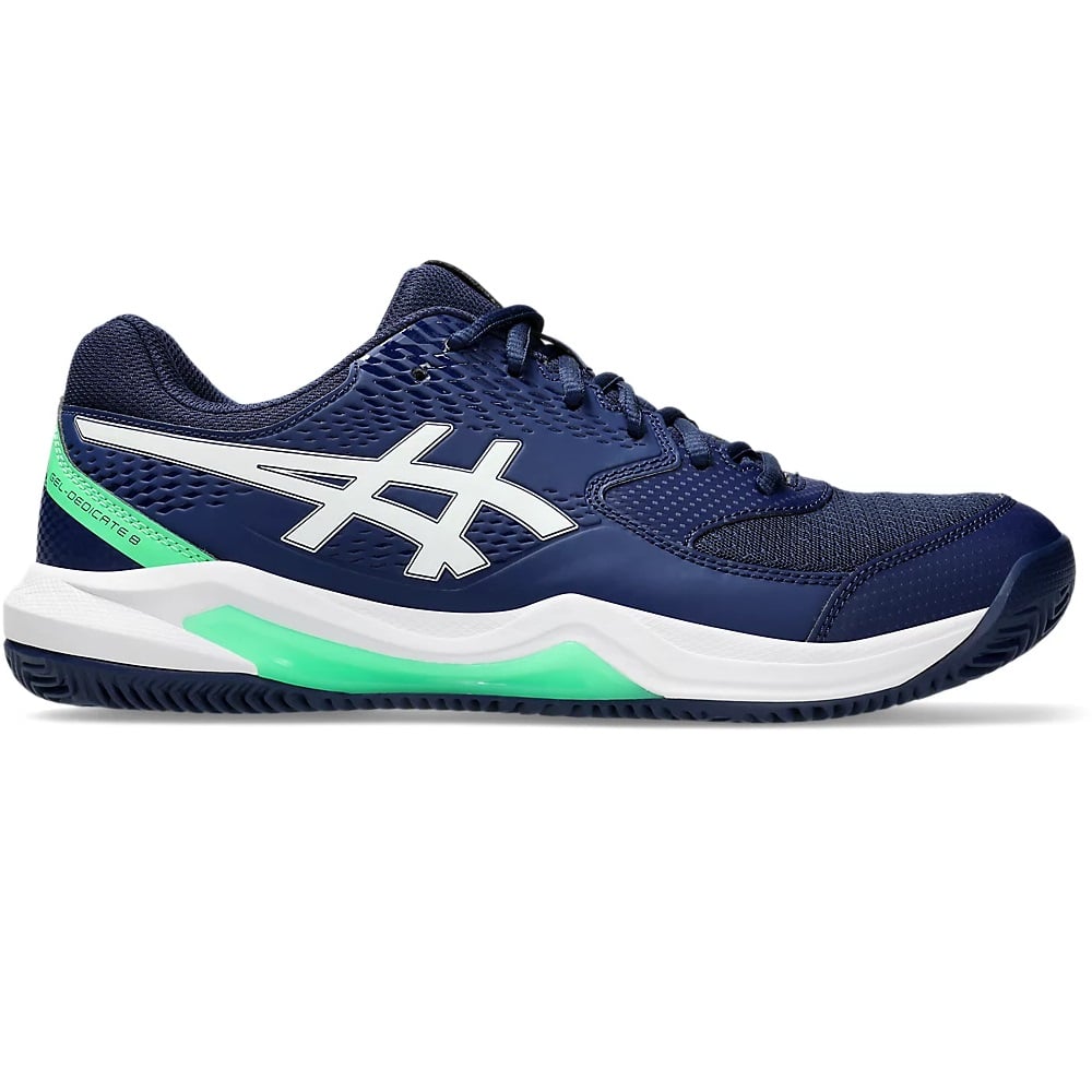 ZAPATILLA TENIS PADEL ASICS DEDICATE 8 AZUL GEL CLAY - 1