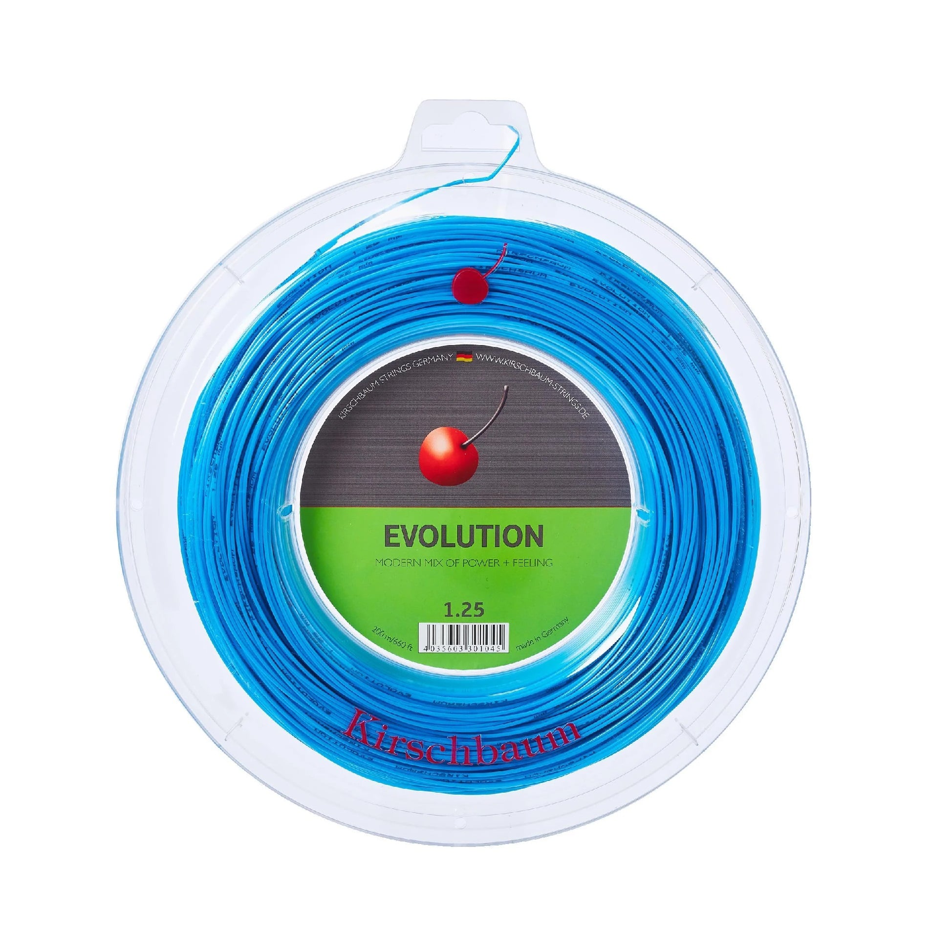 ROLLO DE CUERDA TOUR SPORTS PRO LINE EVOLUTION KIRSCHBAUM 1.25 200M - 1