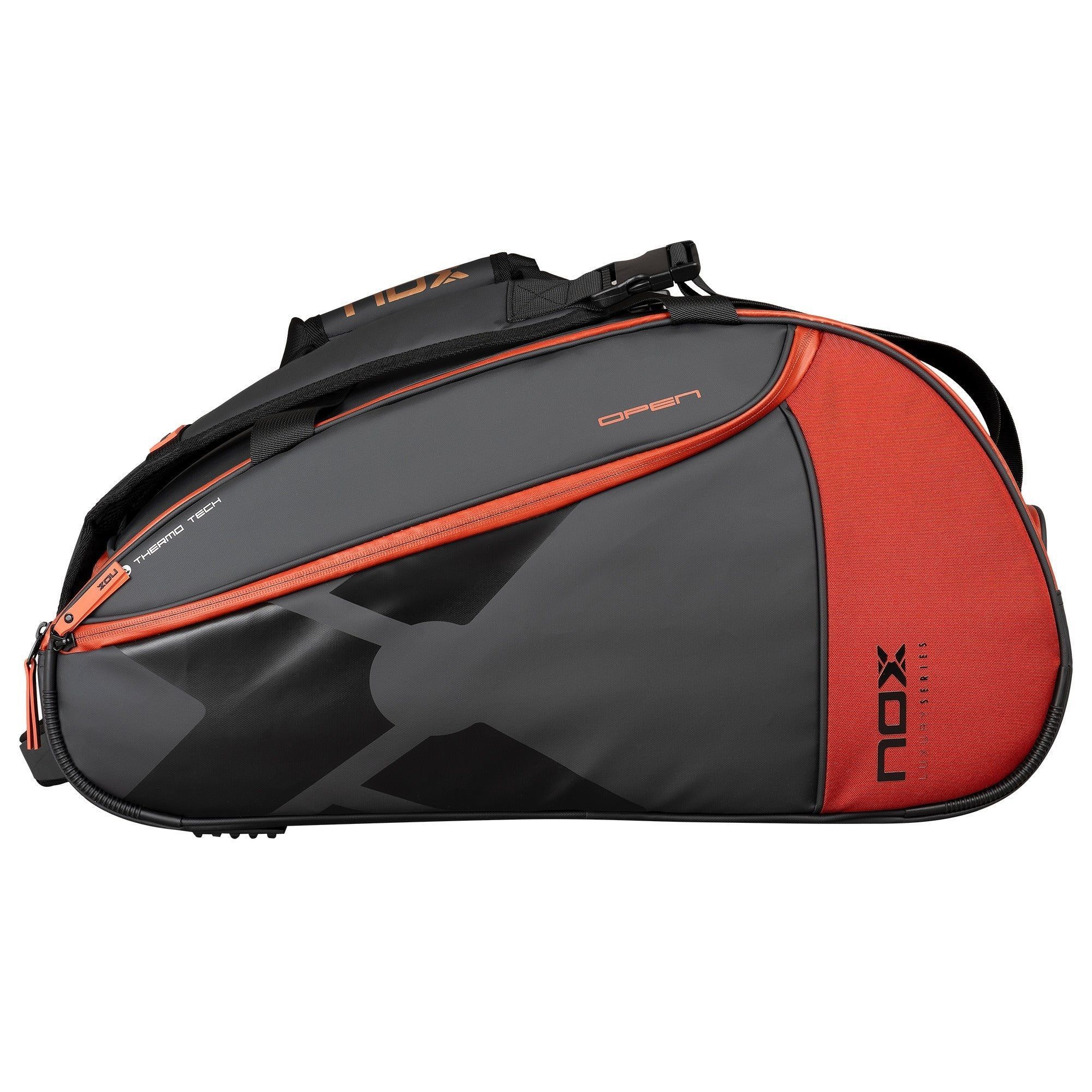 BOLSO PALETERO NOX OPEN SERIES NEGRO/ROJO - 2