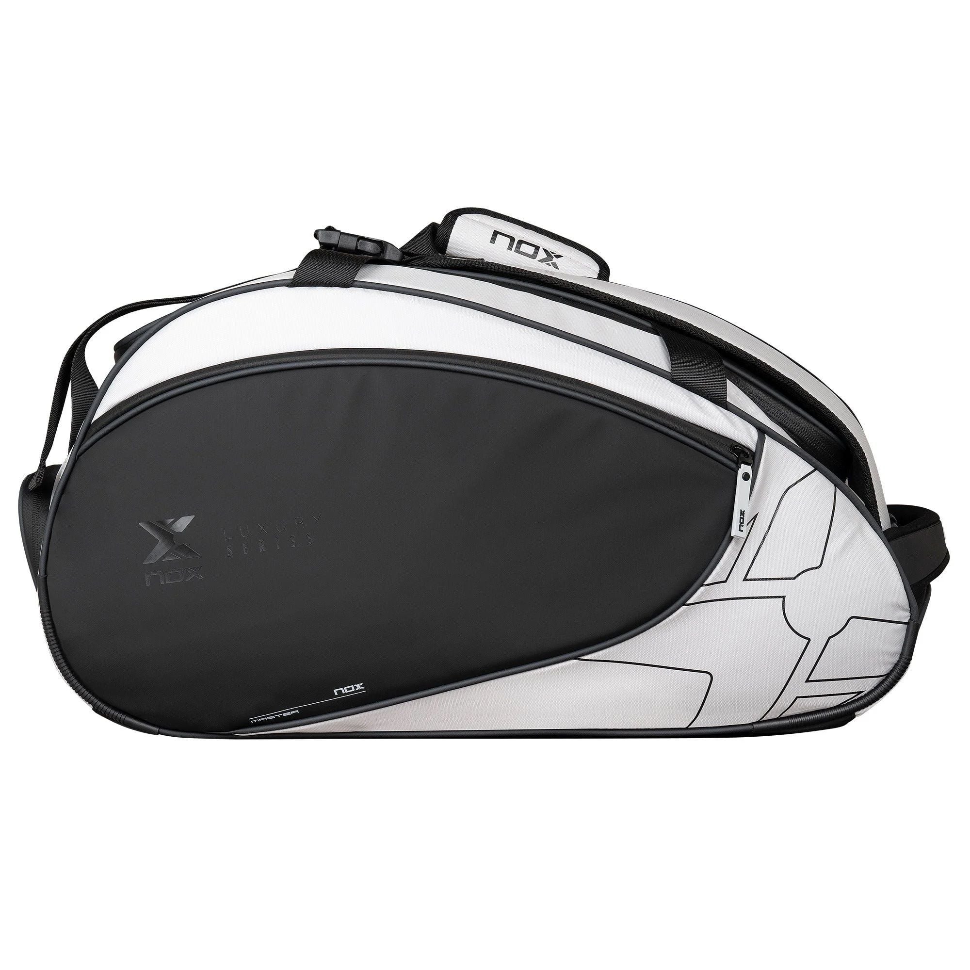 BOLSO PALETERO NOX LUXURY MASTER SERIES BLANCO/NEGRO - 3