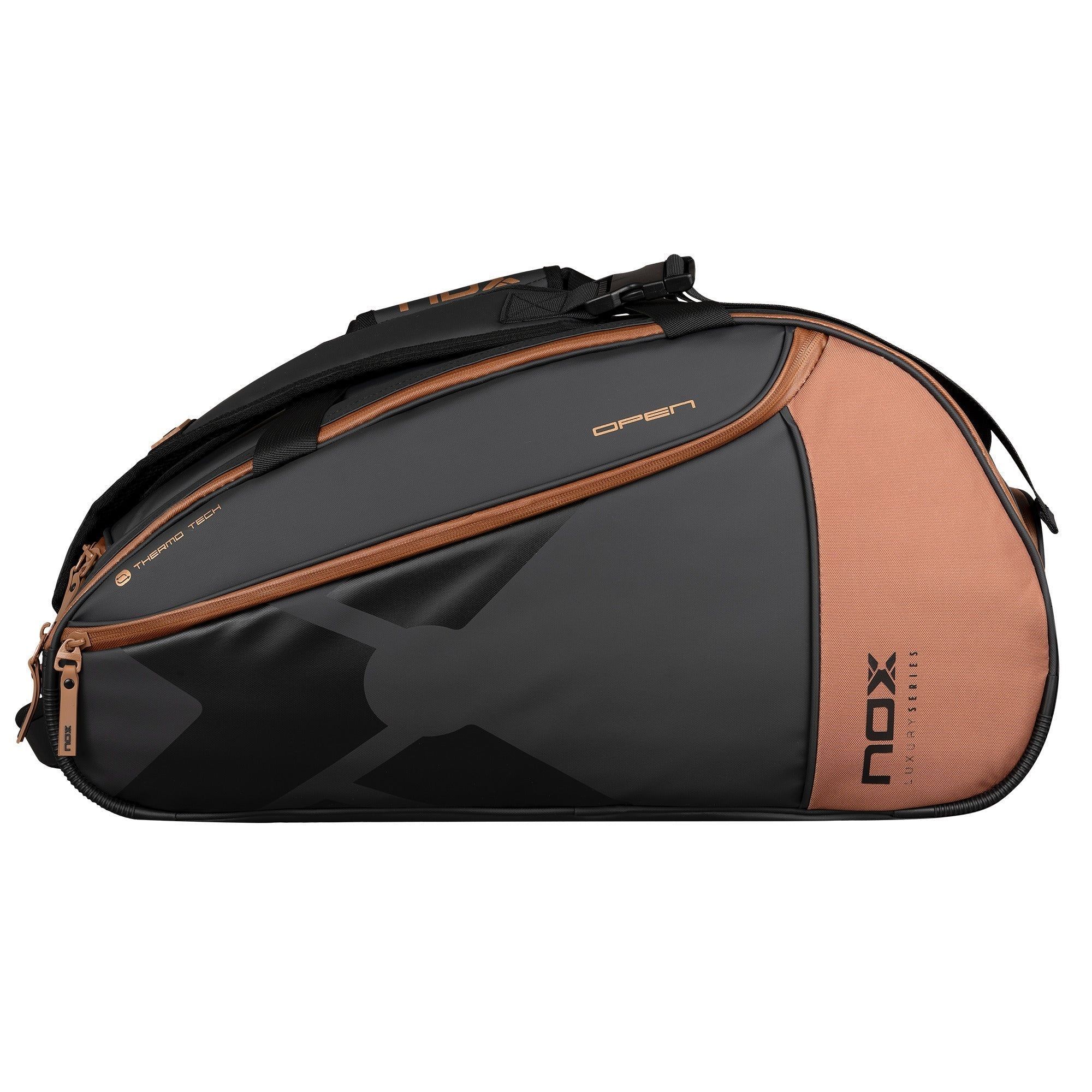 BOLSO PALETERO NOX OPEN SERIES NEGRO/MARRÓN - 2