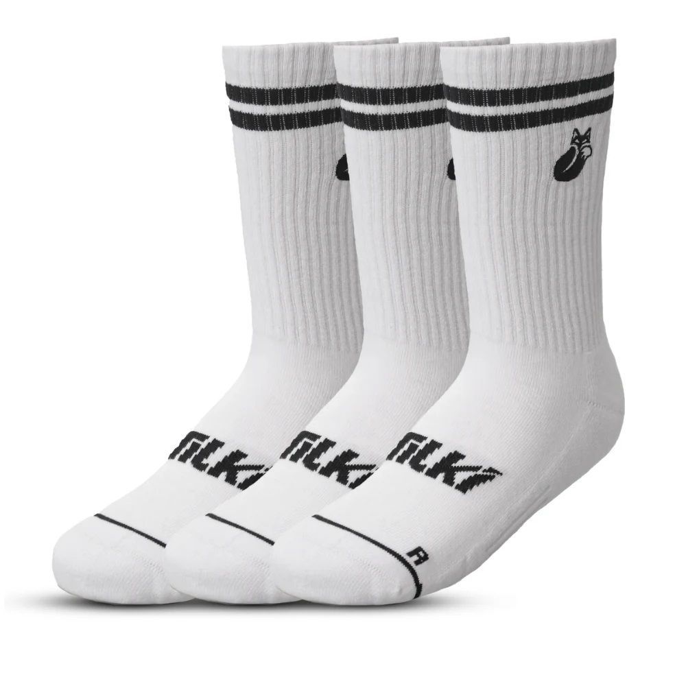 CALCETÍN TILKI COMFORT LINE BLANCO PACK X3 TENIS PADEL - 1